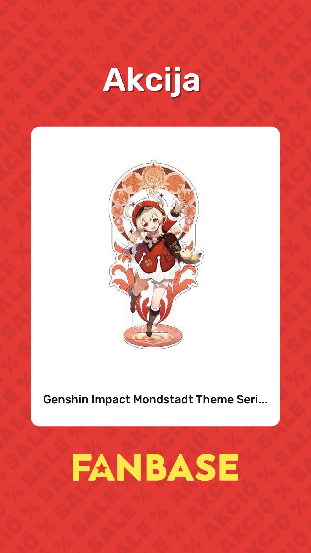 Akcija: Genshin Impact Mondstadt Theme Seri...