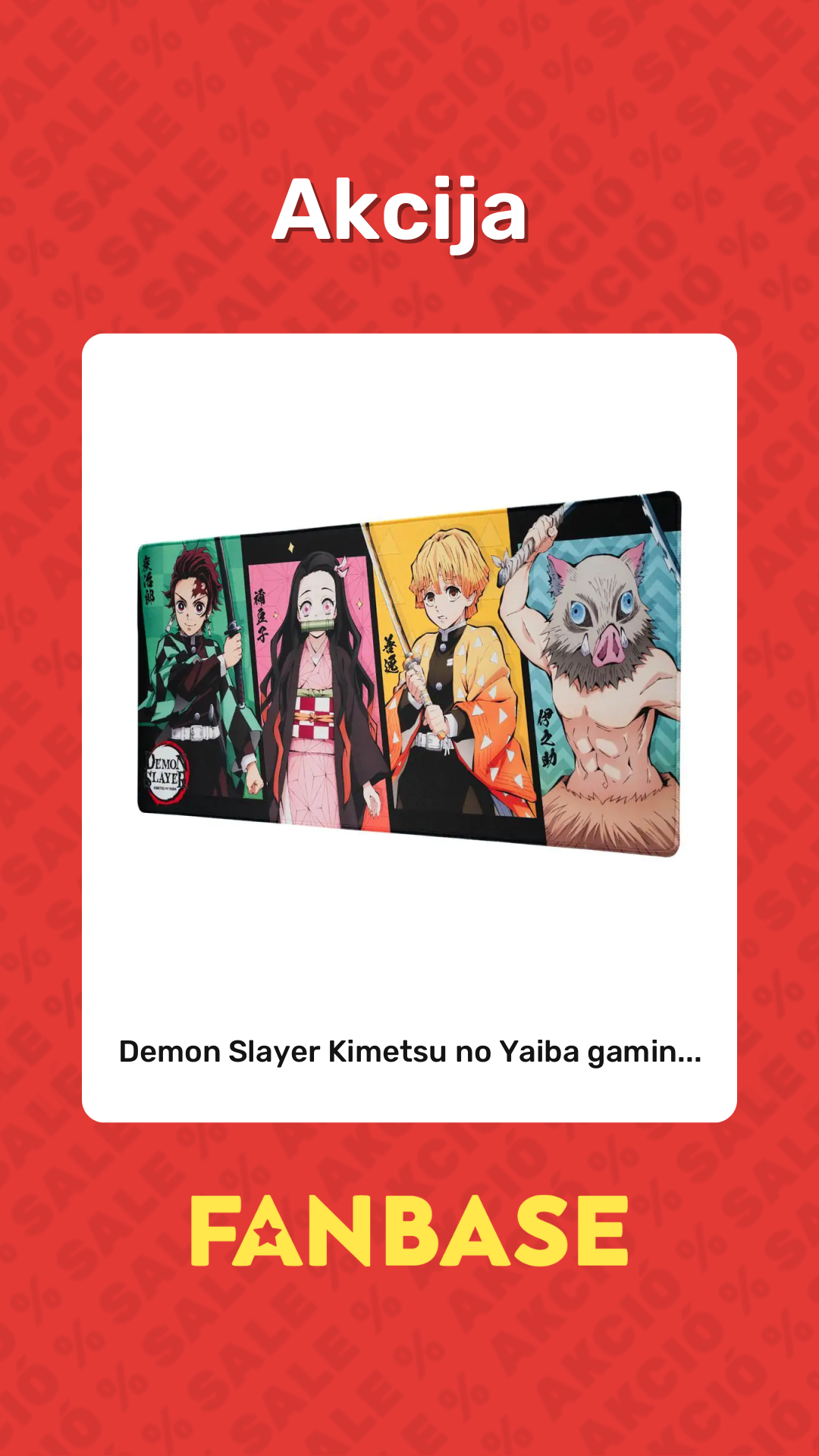 Akcija: Demon Slayer Kimetsu no Yaiba gamin...