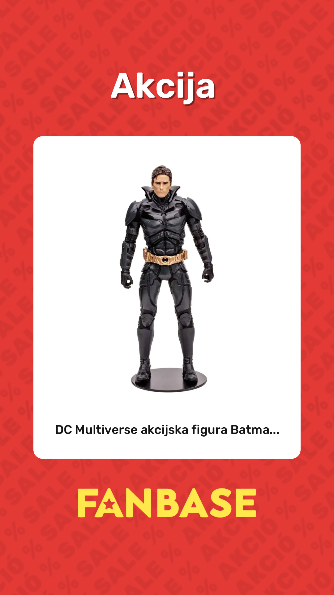 Akcija: DC Multiverse akcijska figura Batma...