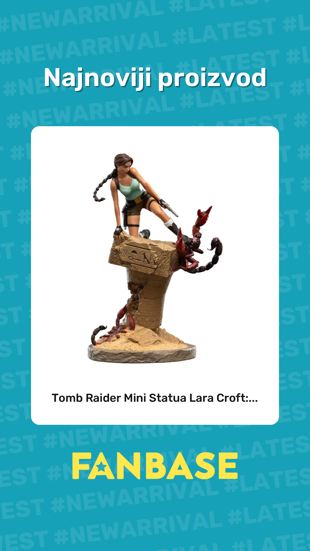Najnoviji proizvod: Tomb Raider Mini Statua Lara Croft:...