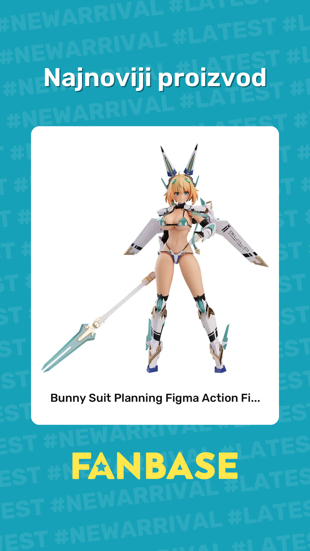 Najnoviji proizvod: Bunny Suit Planning Figma Action Fi...