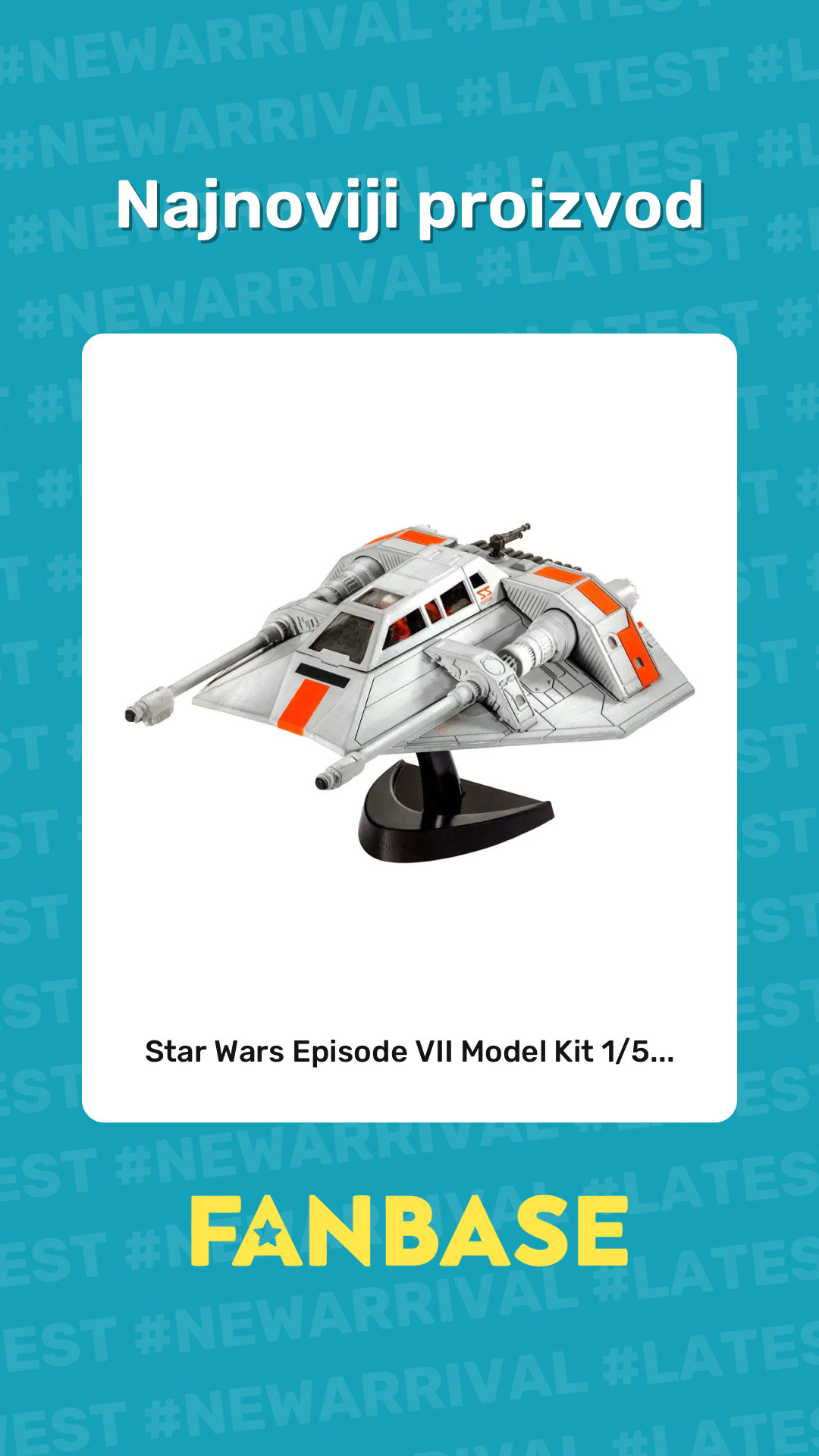 Najnoviji proizvod: Star Wars Episode VII Model Kit 1/5...