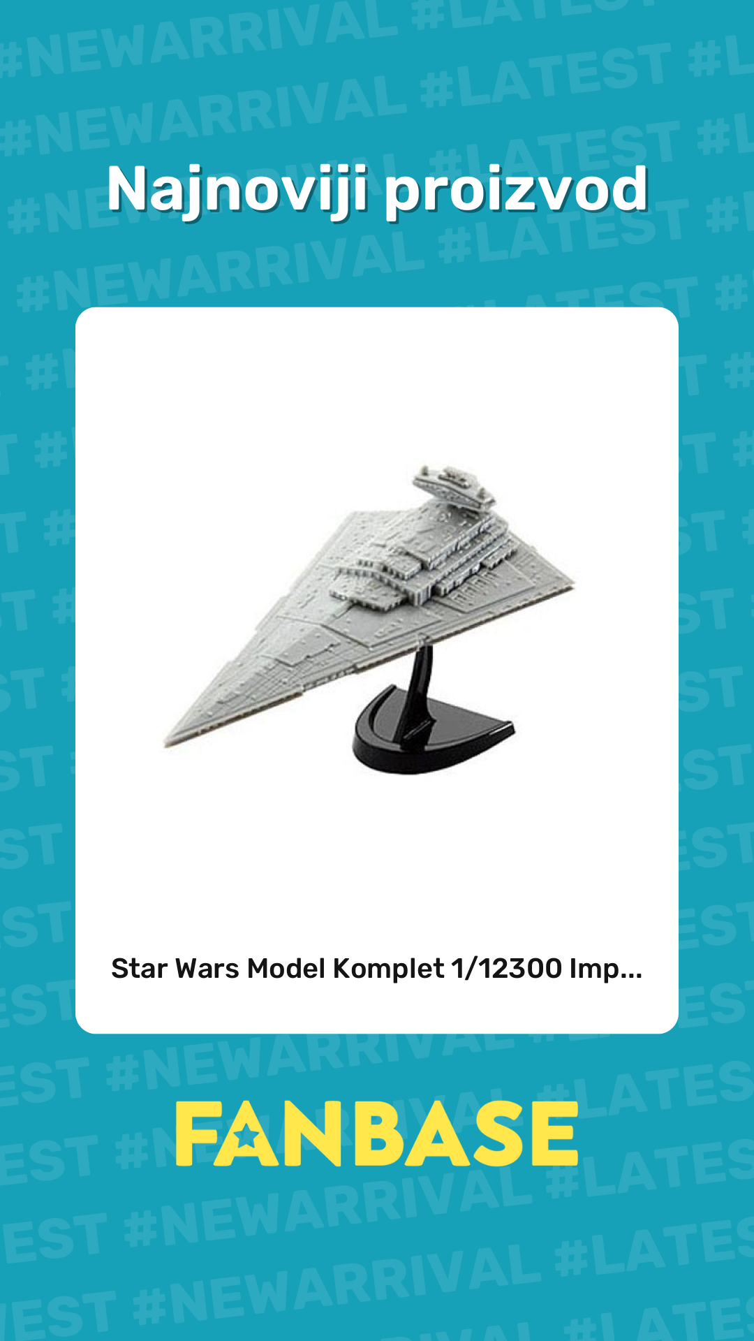 Najnoviji proizvod: Star Wars Model Komplet 1/12300 Imp...