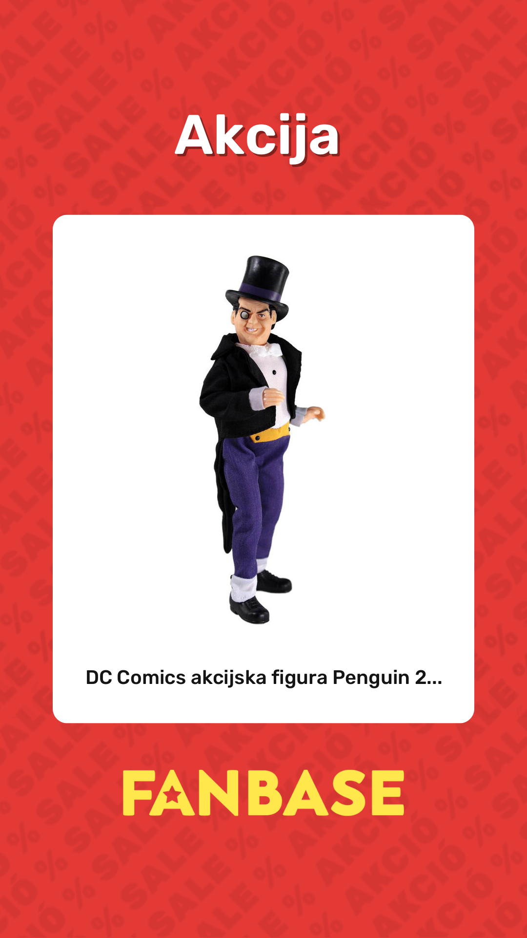 Akcija: DC Comics akcijska figura Penguin 2...