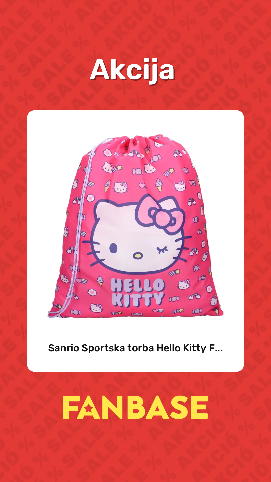 Akcija: Sanrio Sportska torba Hello Kitty F...