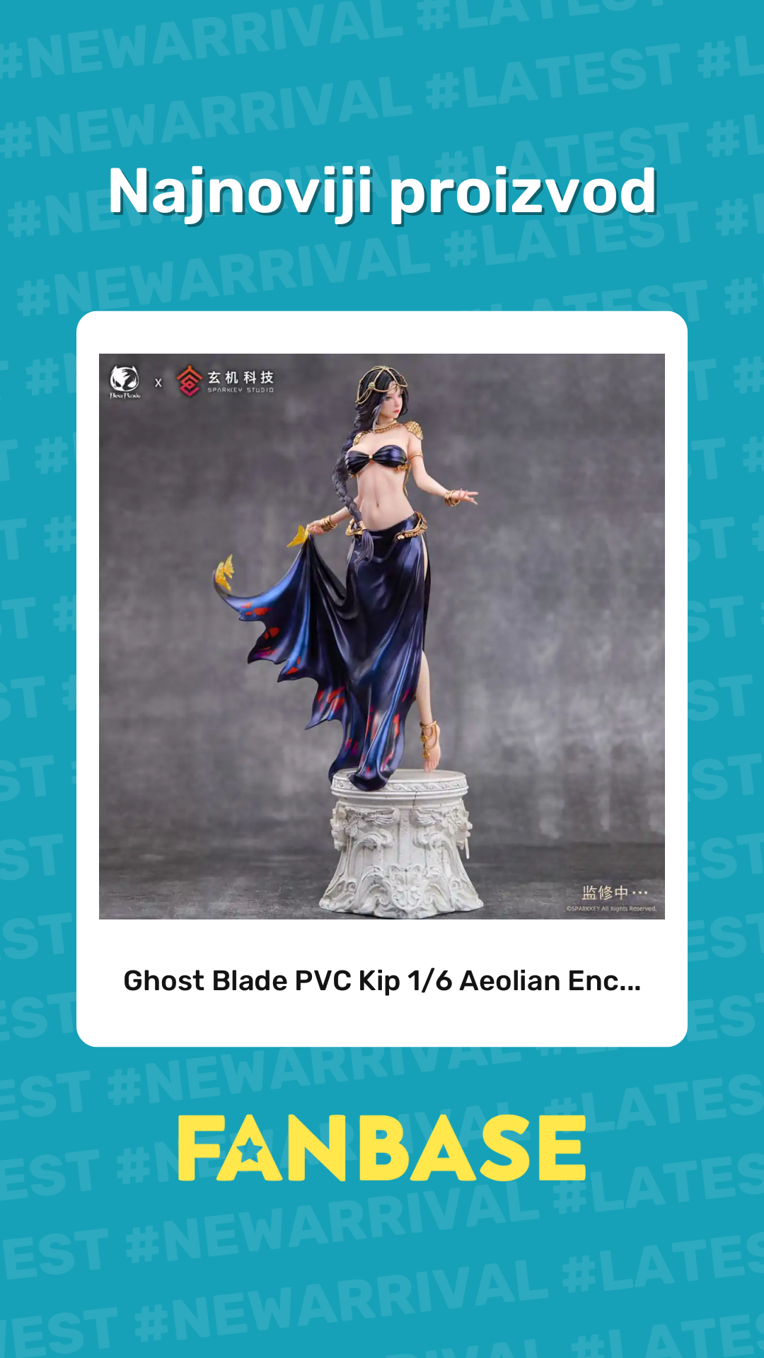 Najnoviji proizvod: Ghost Blade PVC Kip 1/6 Aeolian Enc...