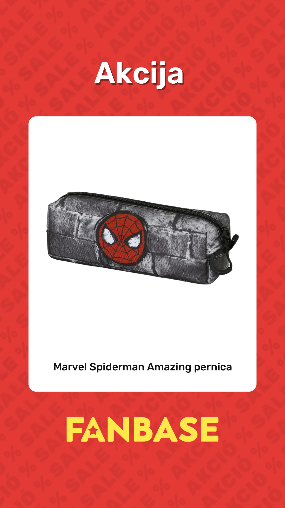 Akcija: Marvel Spiderman Amazing pernica