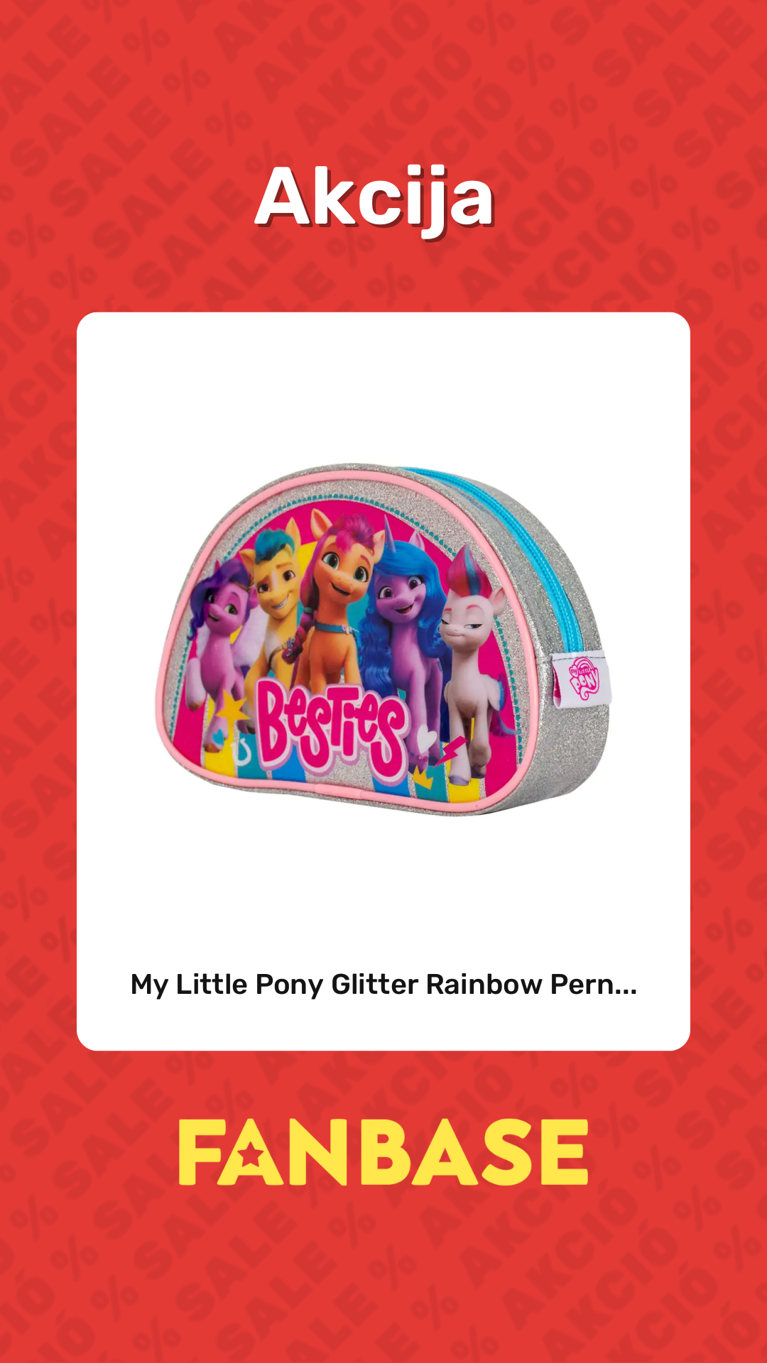 Akcija: My Little Pony Glitter Rainbow Pern...