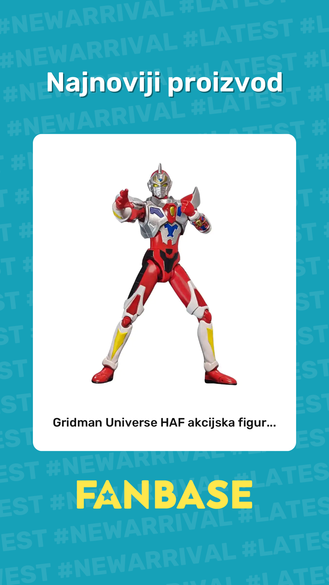 Najnoviji proizvod: Gridman Universe HAF akcijska figur...