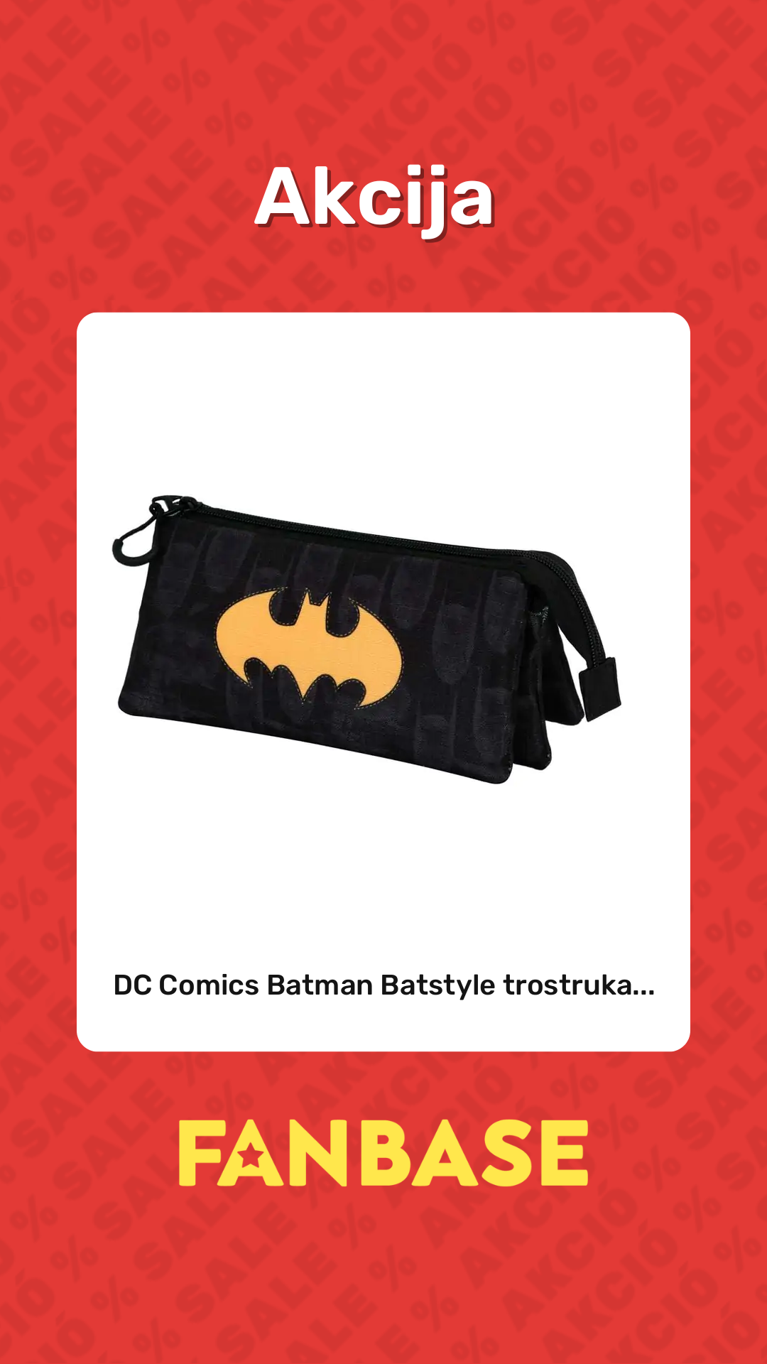 Akcija: DC Comics Batman Batstyle trostruka...