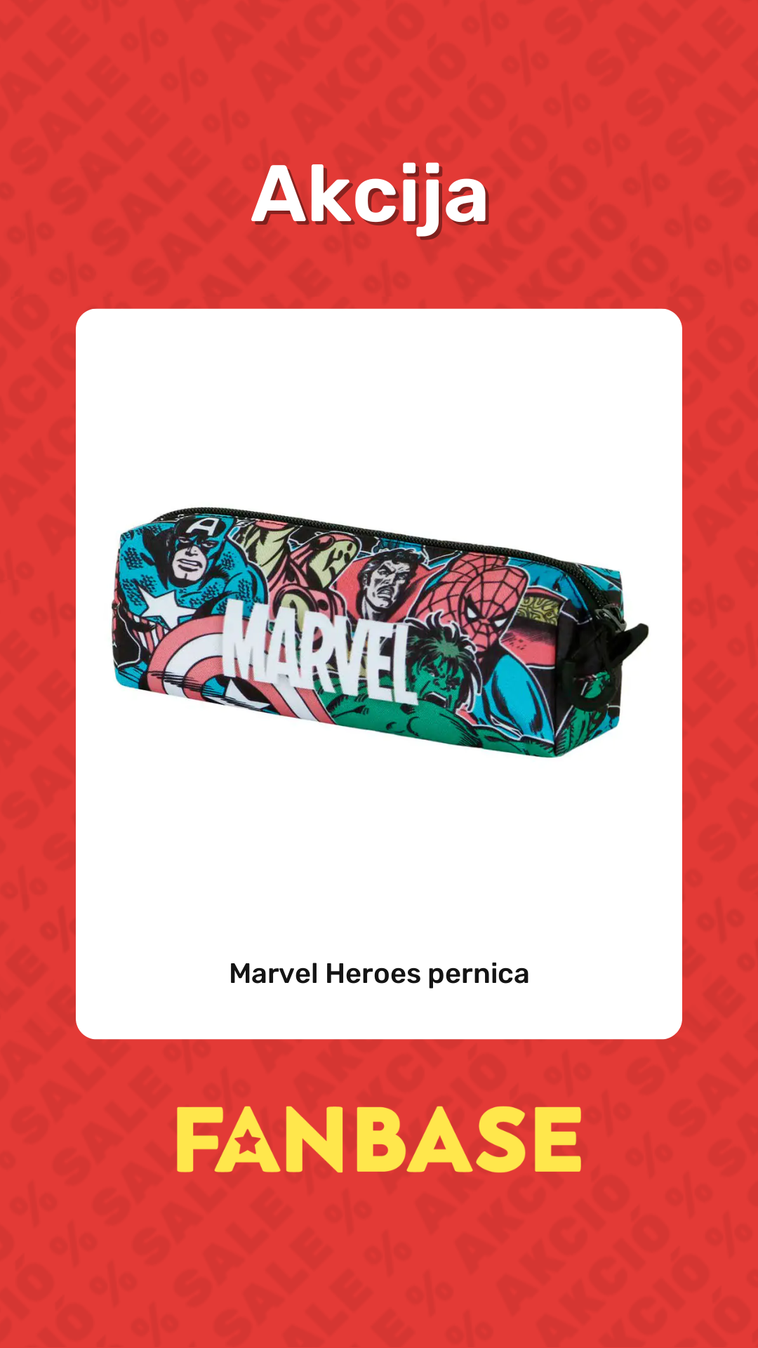 Akcija: Marvel Heroes pernica
