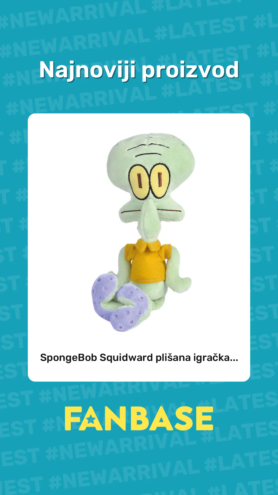 Najnoviji proizvod: SpongeBob Squidward plišana igračka...