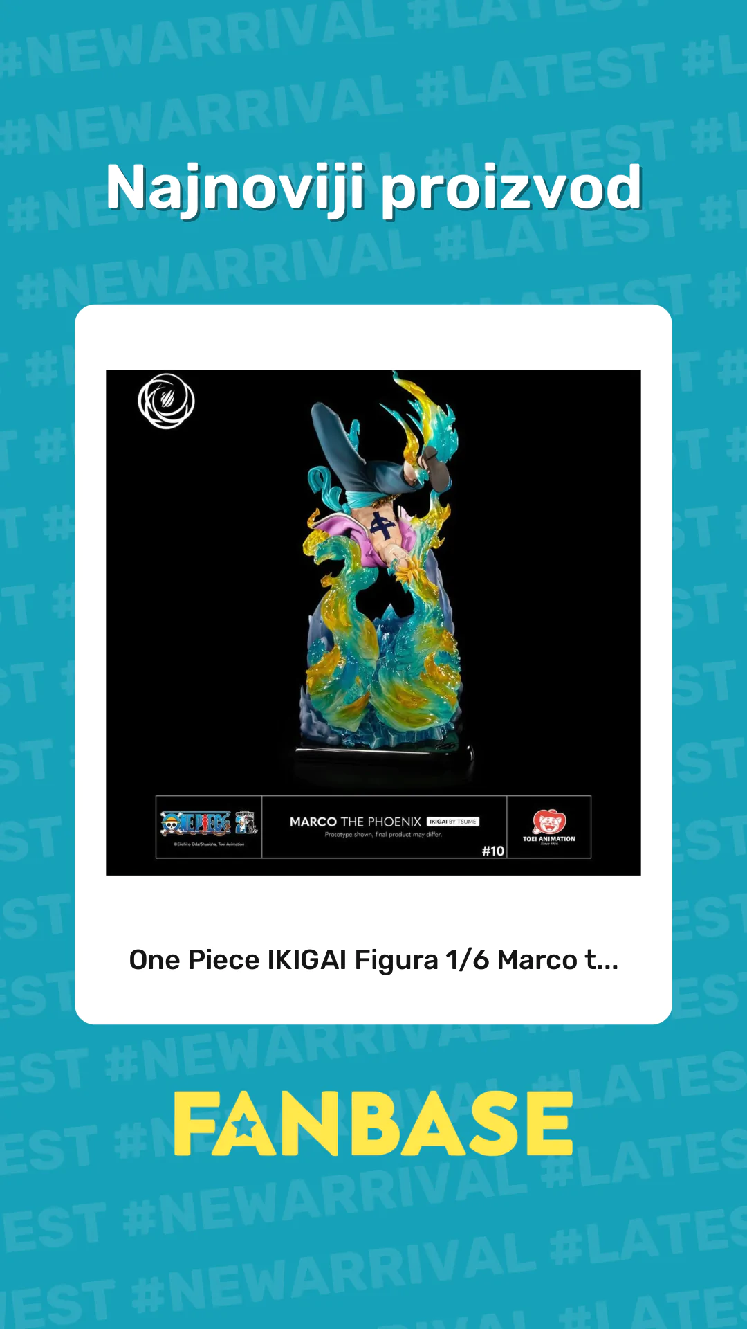 Najnoviji proizvod: One Piece IKIGAI Figura 1/6 Marco t...