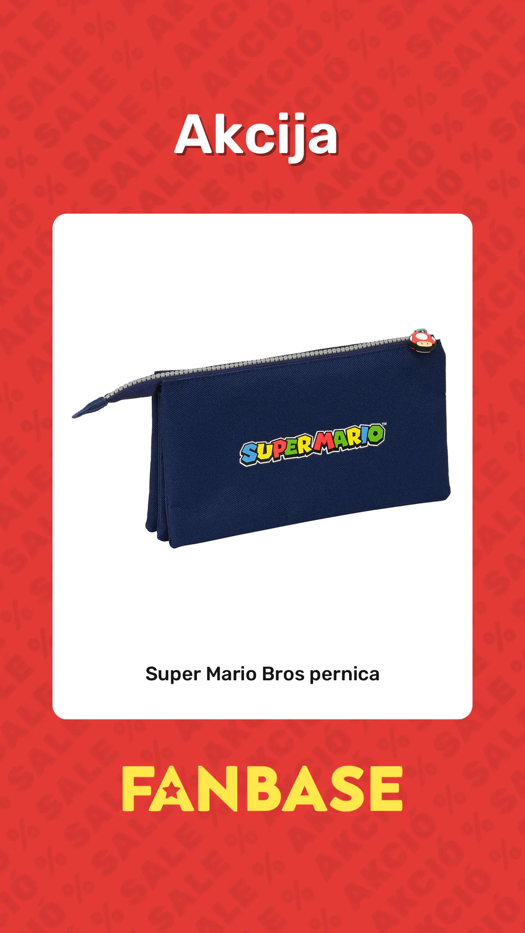 Akcija: Super Mario Bros pernica