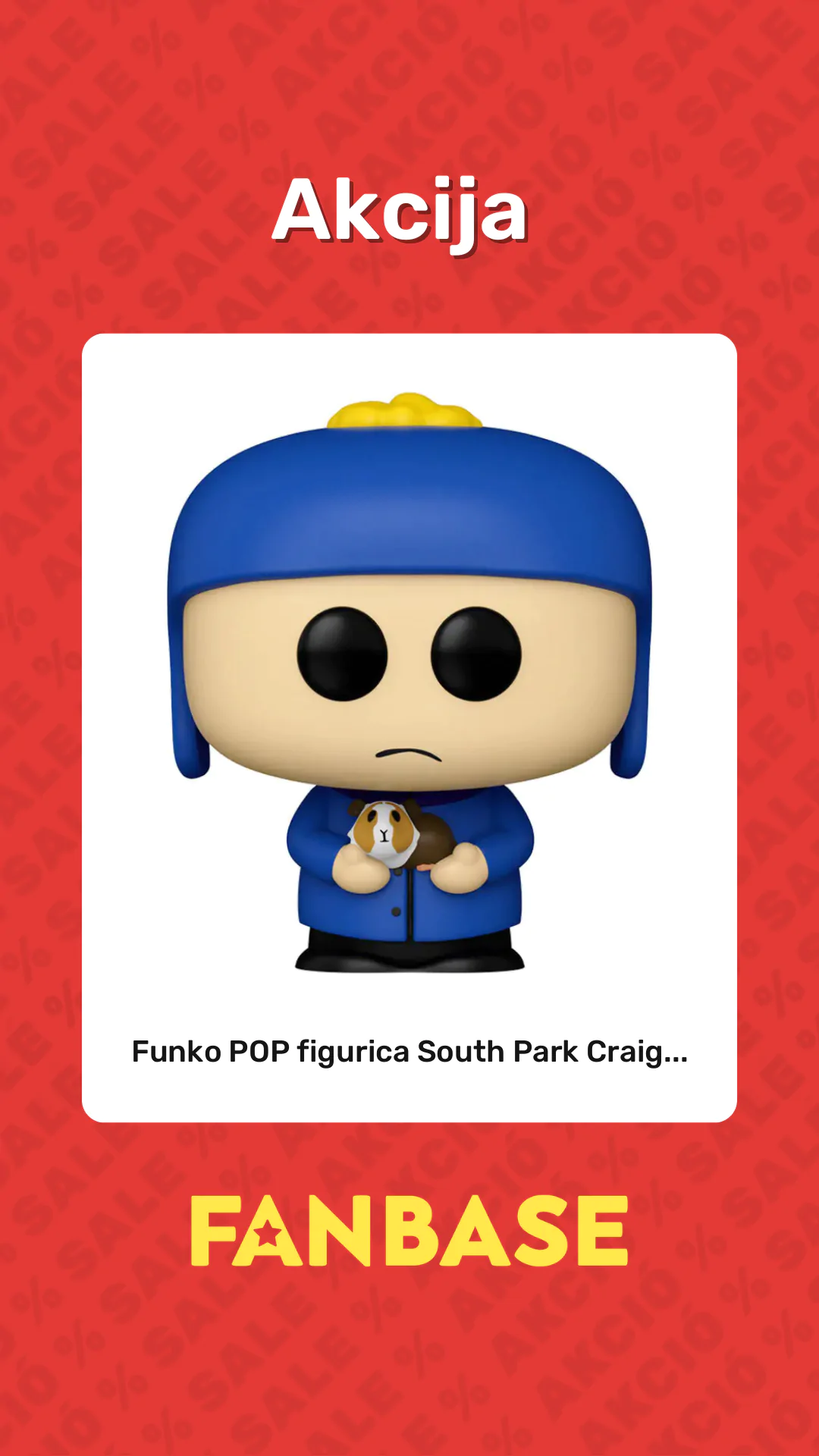 Akcija: Funko POP figurica South Park Craig...