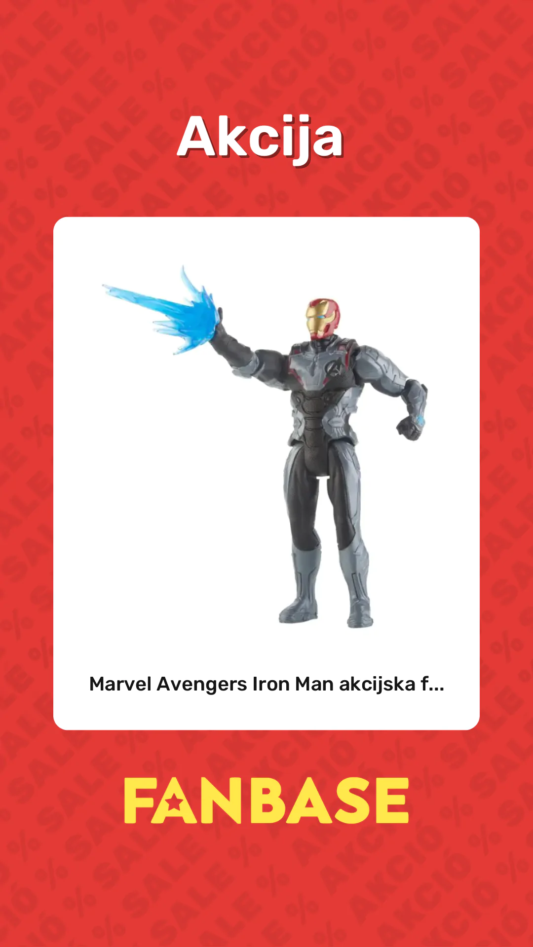 Akcija: Marvel Avengers Iron Man akcijska f...