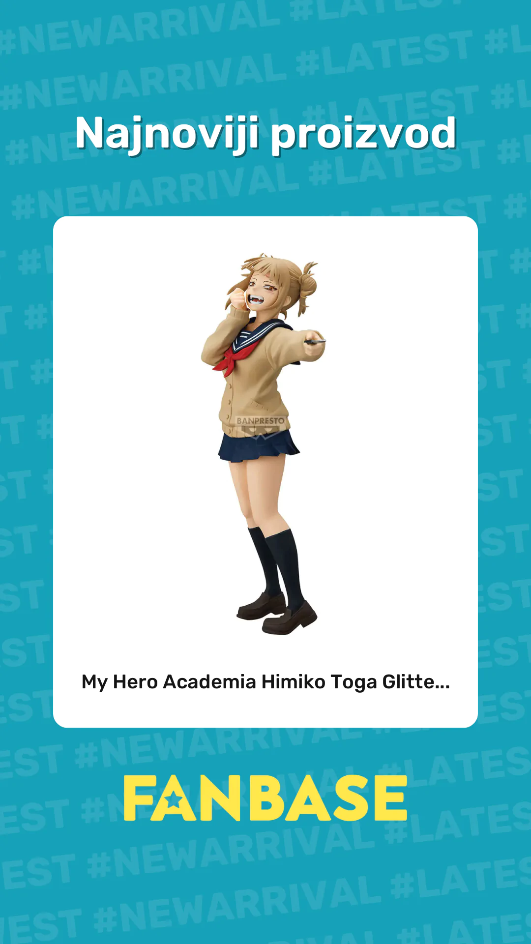 Najnoviji proizvod: My Hero Academia Himiko Toga Glitte...