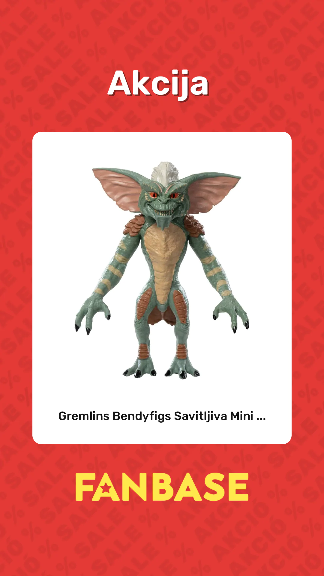 Akcija: Gremlins Bendyfigs Savitljiva Mini ...