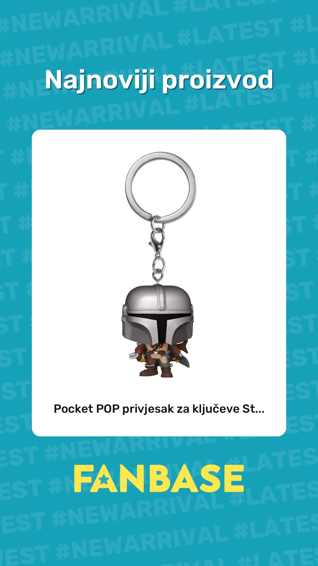 Najnoviji proizvod: Pocket POP privjesak za ključeve St...