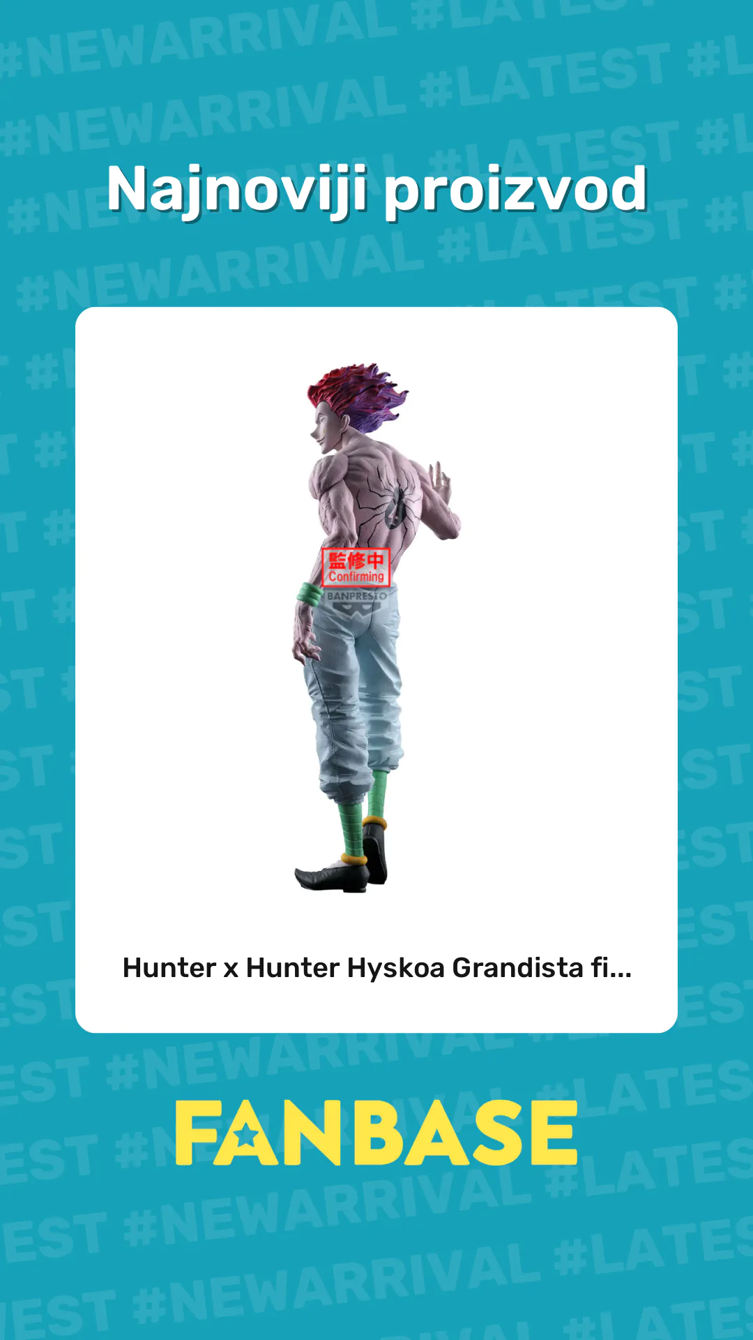 Najnoviji proizvod: Hunter x Hunter Hyskoa Grandista fi...