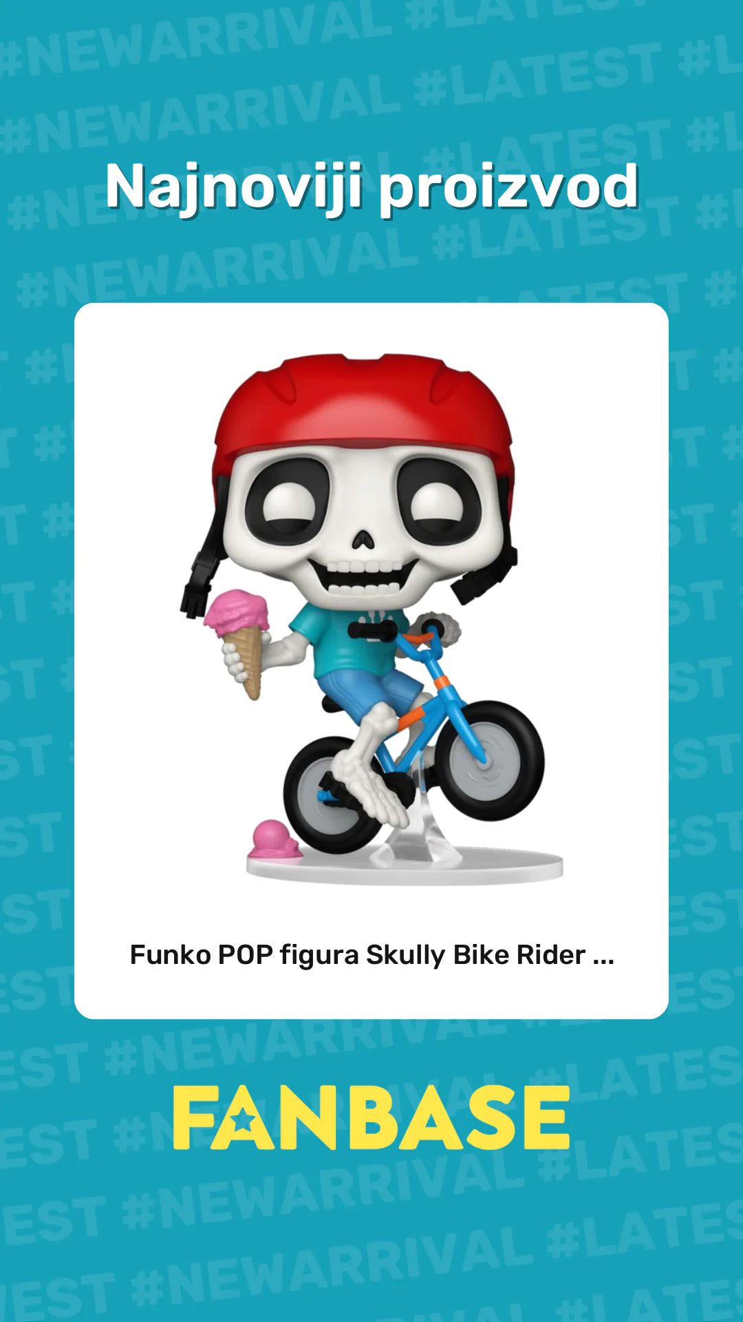 Najnoviji proizvod: Funko POP figura Skully Bike Rider ...