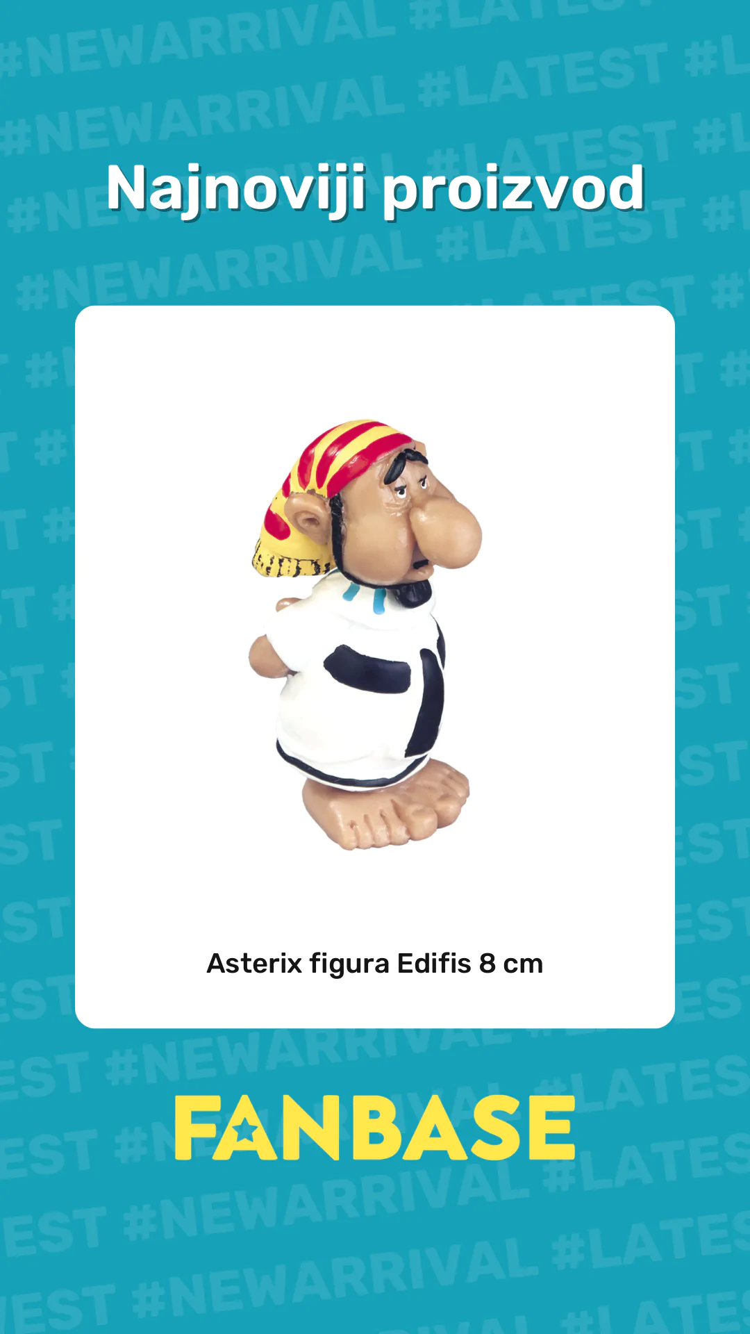 Najnoviji proizvod: Asterix figura Edifis 8 cm