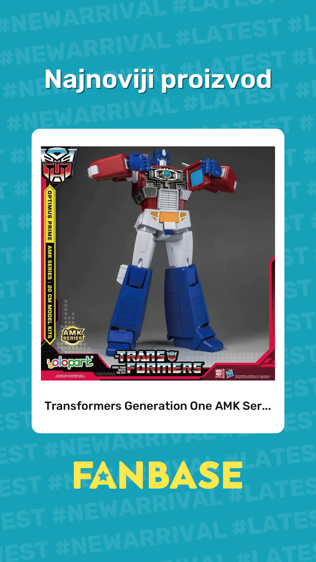 Najnoviji proizvod: Transformers Generation One AMK Ser...
