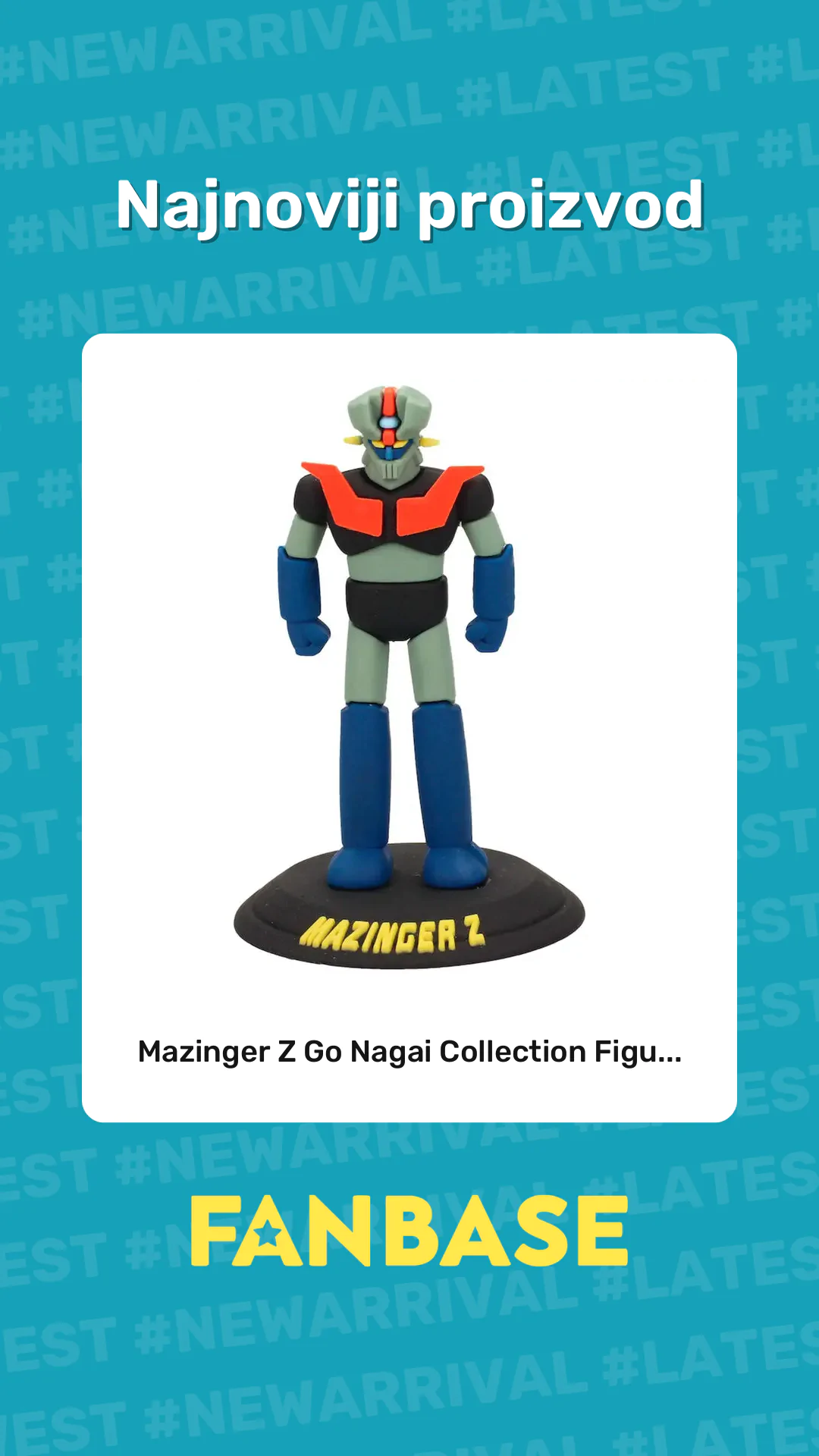 Najnoviji proizvod: Mazinger Z Go Nagai Collection Figu...