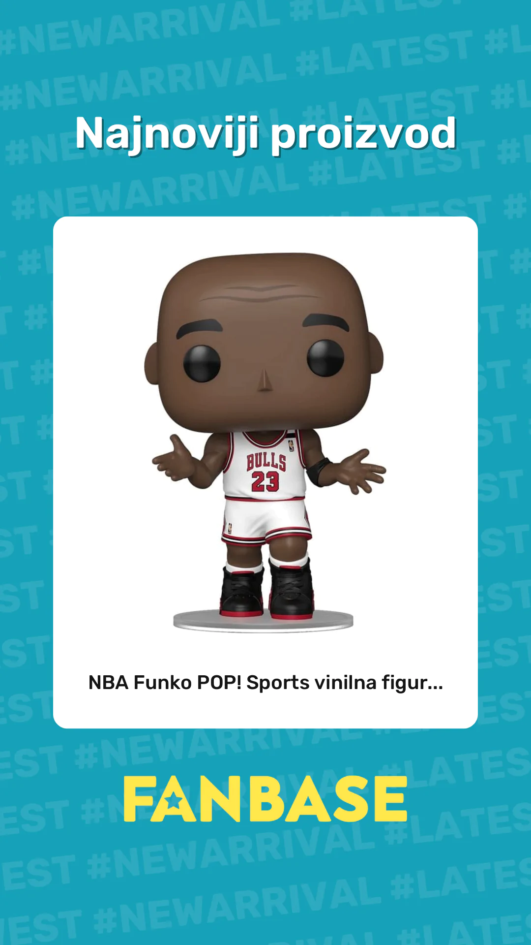Najnoviji proizvod: NBA Funko POP! Sports vinilna figur...