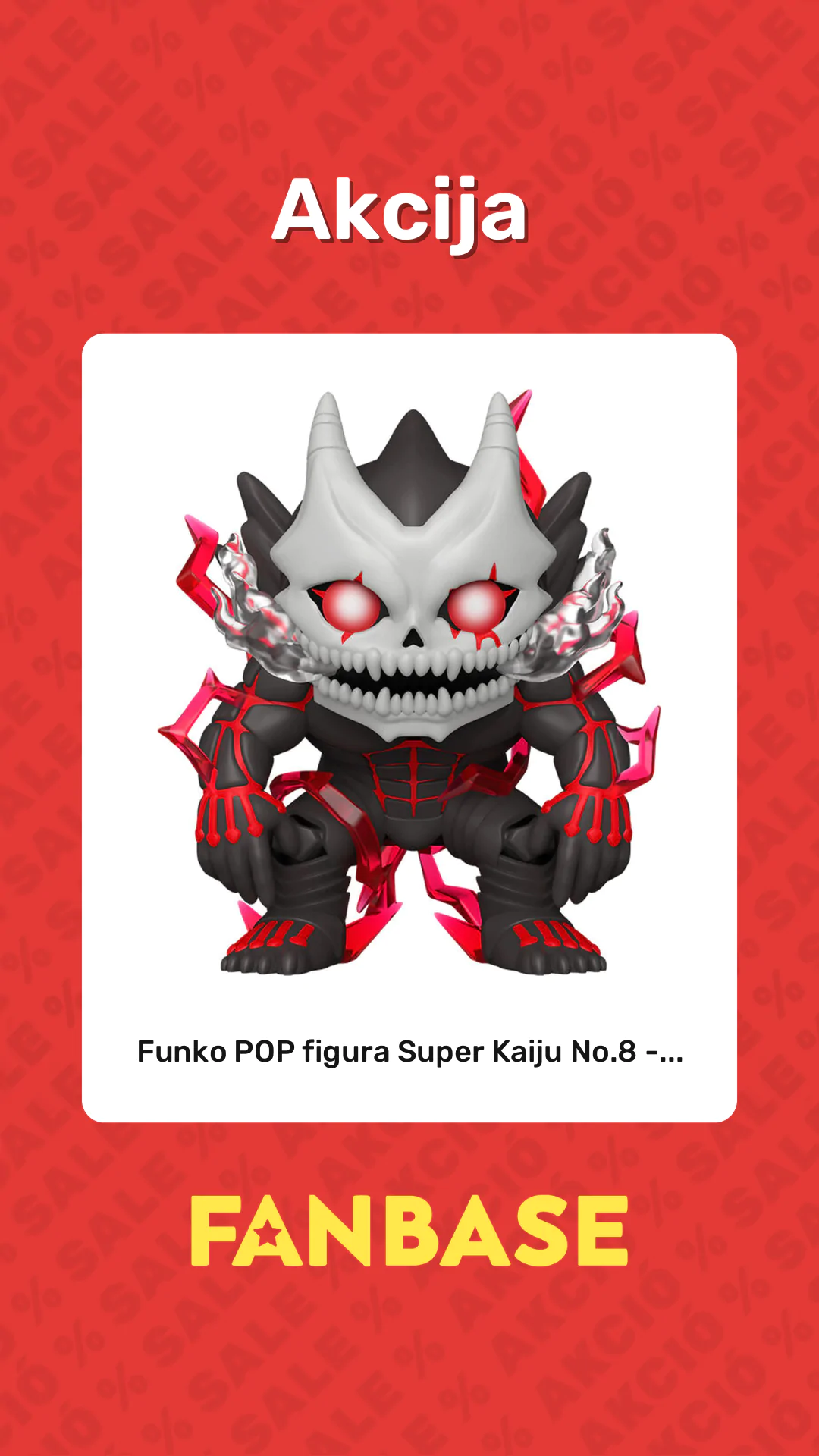 Akcija: Funko POP figura Super Kaiju No.8 -...