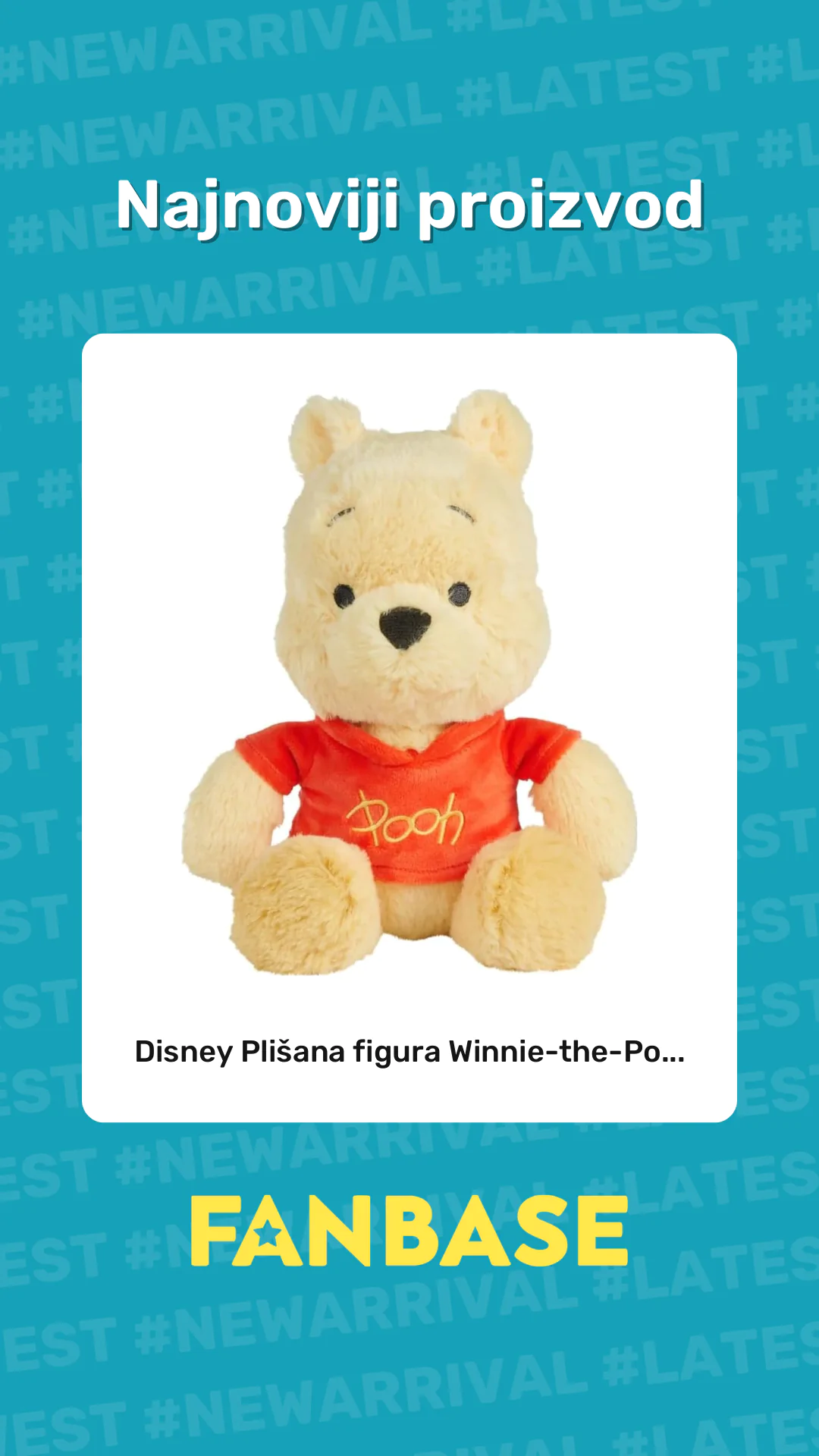 Najnoviji proizvod: Disney Plišana figura Winnie-the-Po...