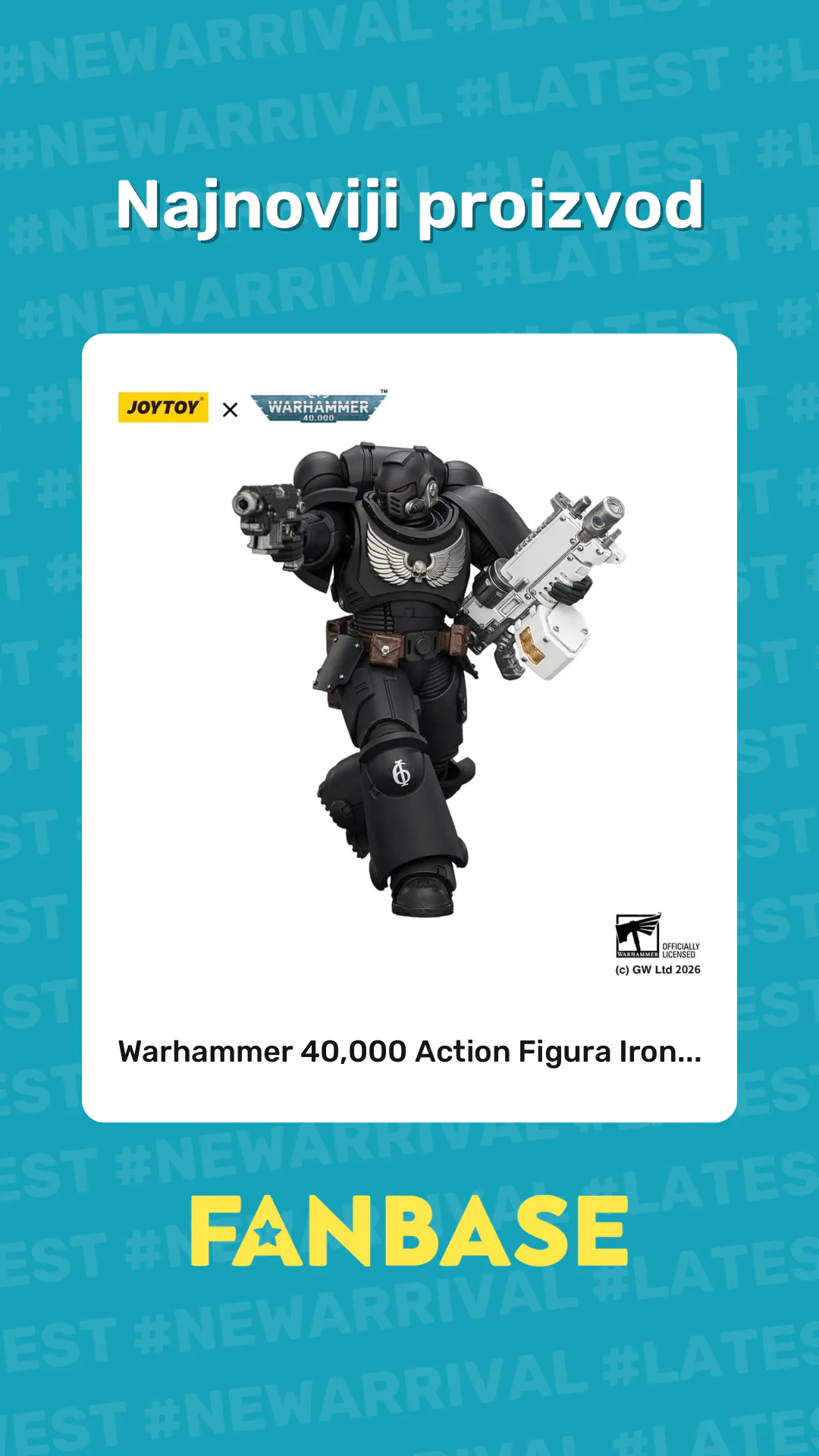 Najnoviji proizvod: Warhammer 40,000 Action Figura Iron...