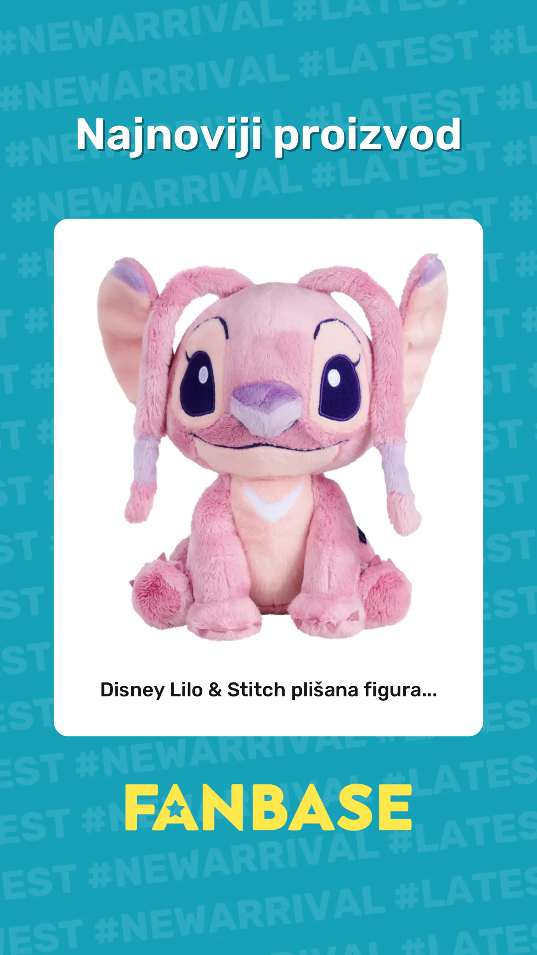 Najnoviji proizvod: Disney Lilo & Stitch plišana figura...