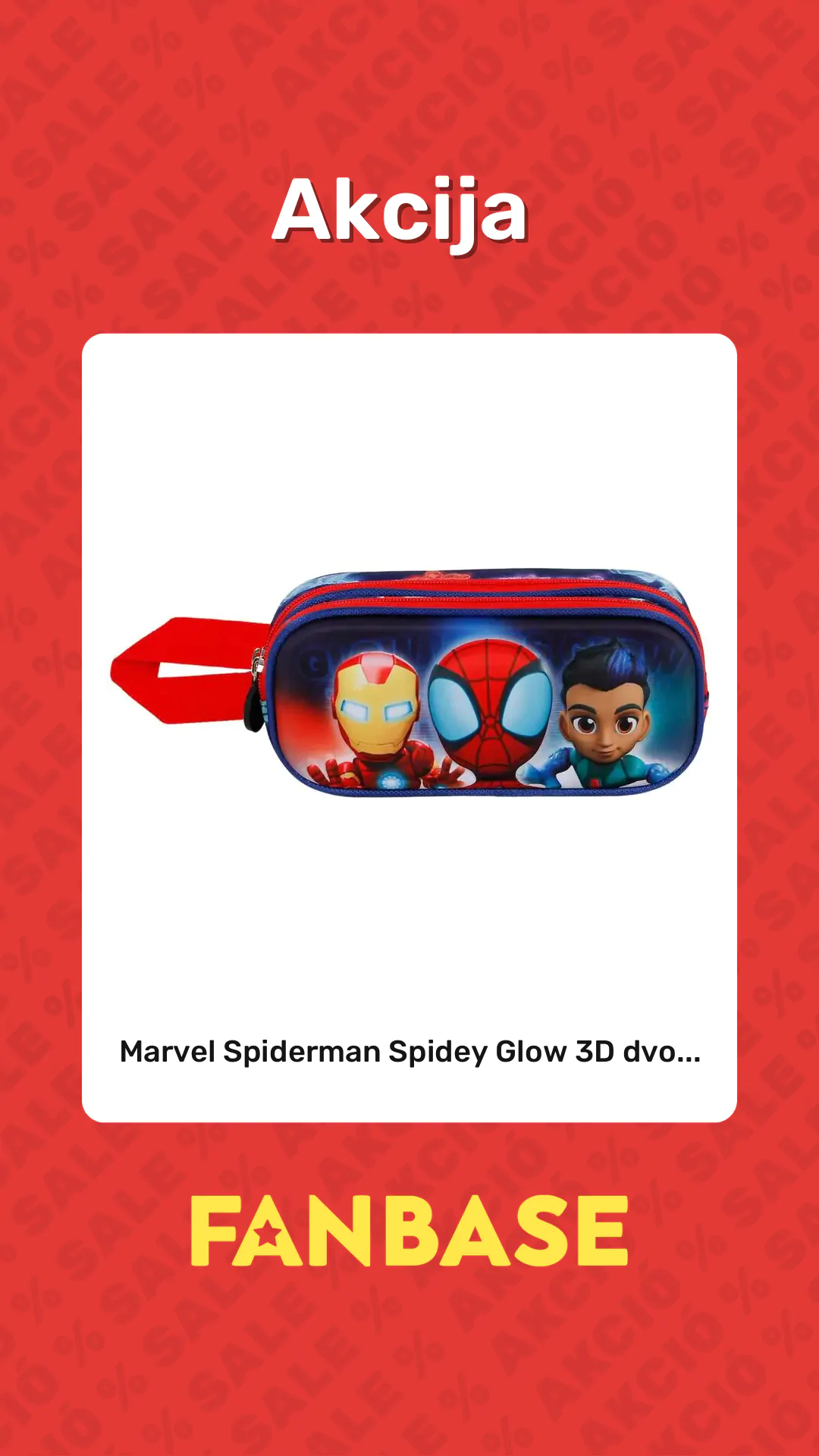 Akcija: Marvel Spiderman Spidey Glow 3D dvo...
