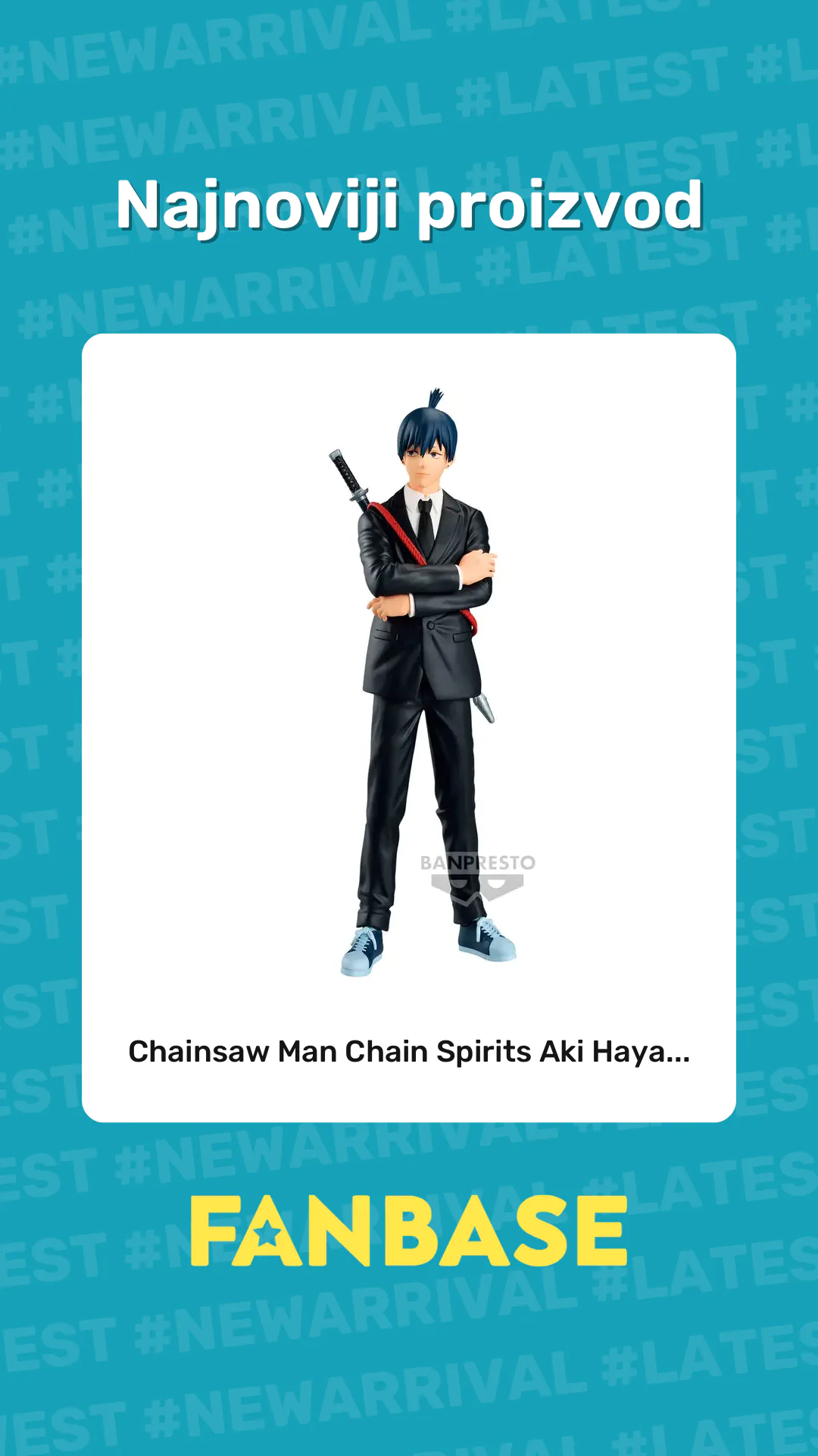 Najnoviji proizvod: Chainsaw Man Chain Spirits Aki Haya...