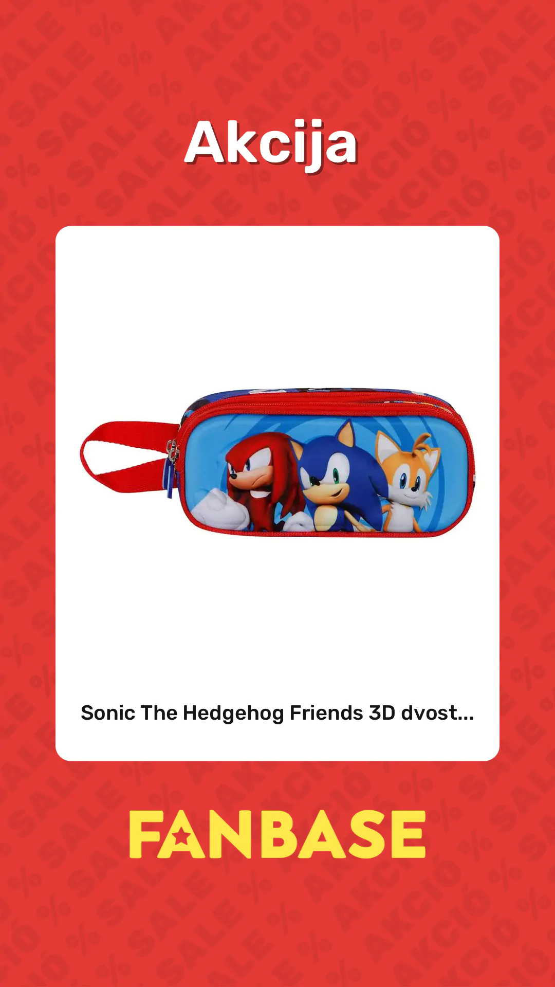 Akcija: Sonic The Hedgehog Friends 3D dvost...