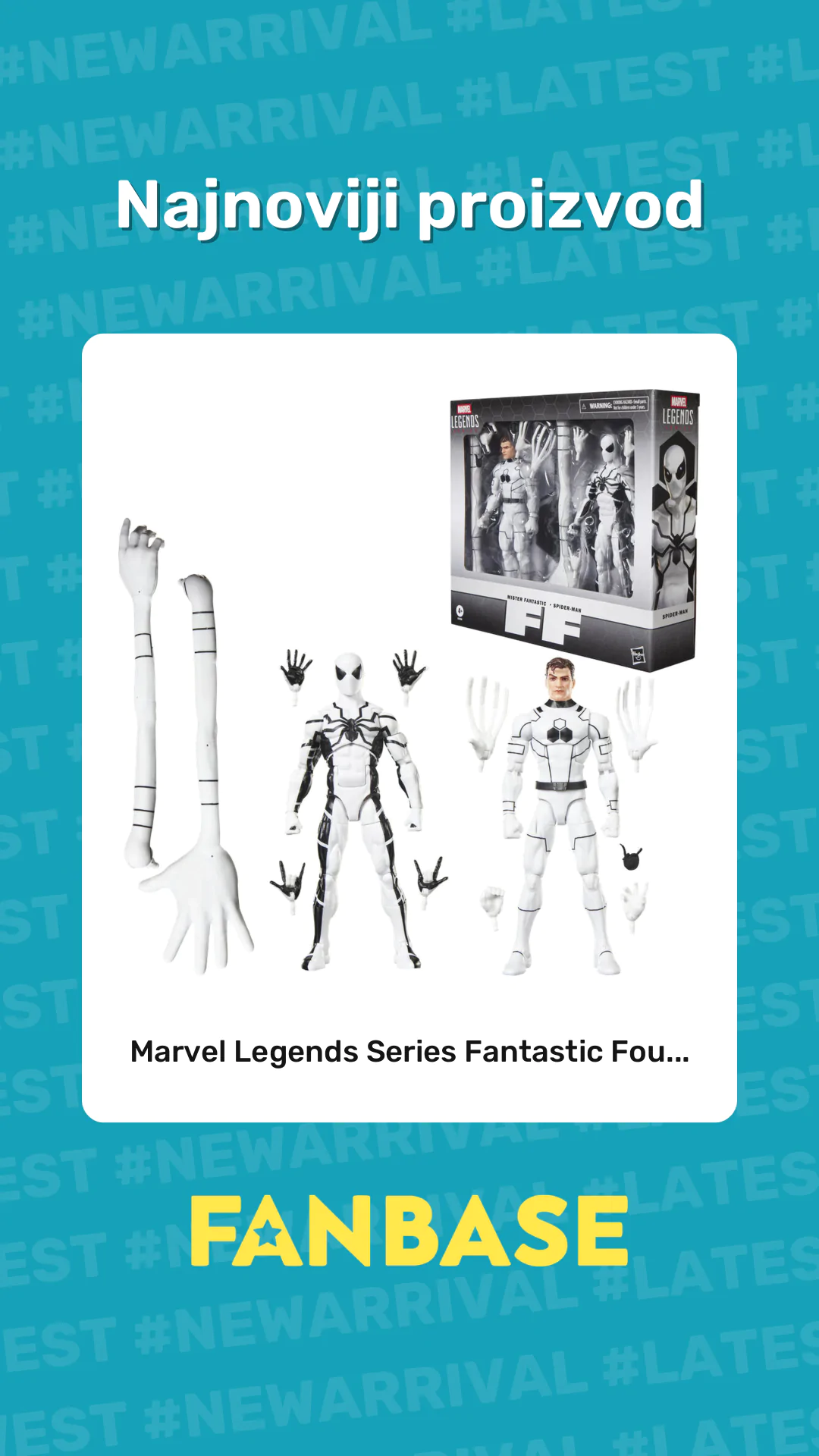 Najnoviji proizvod: Marvel Legends Series Fantastic Fou...