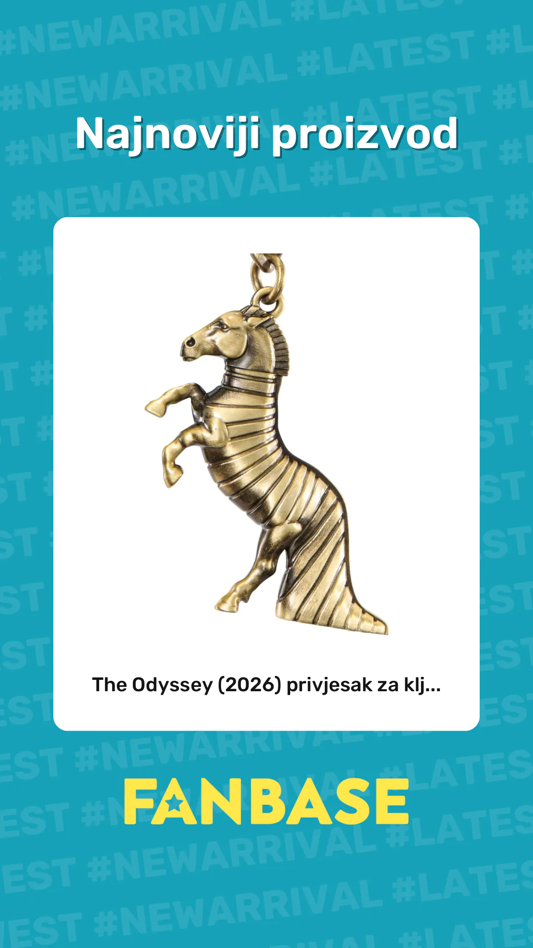 Najnoviji proizvod: The Odyssey (2026) privjesak za klj...