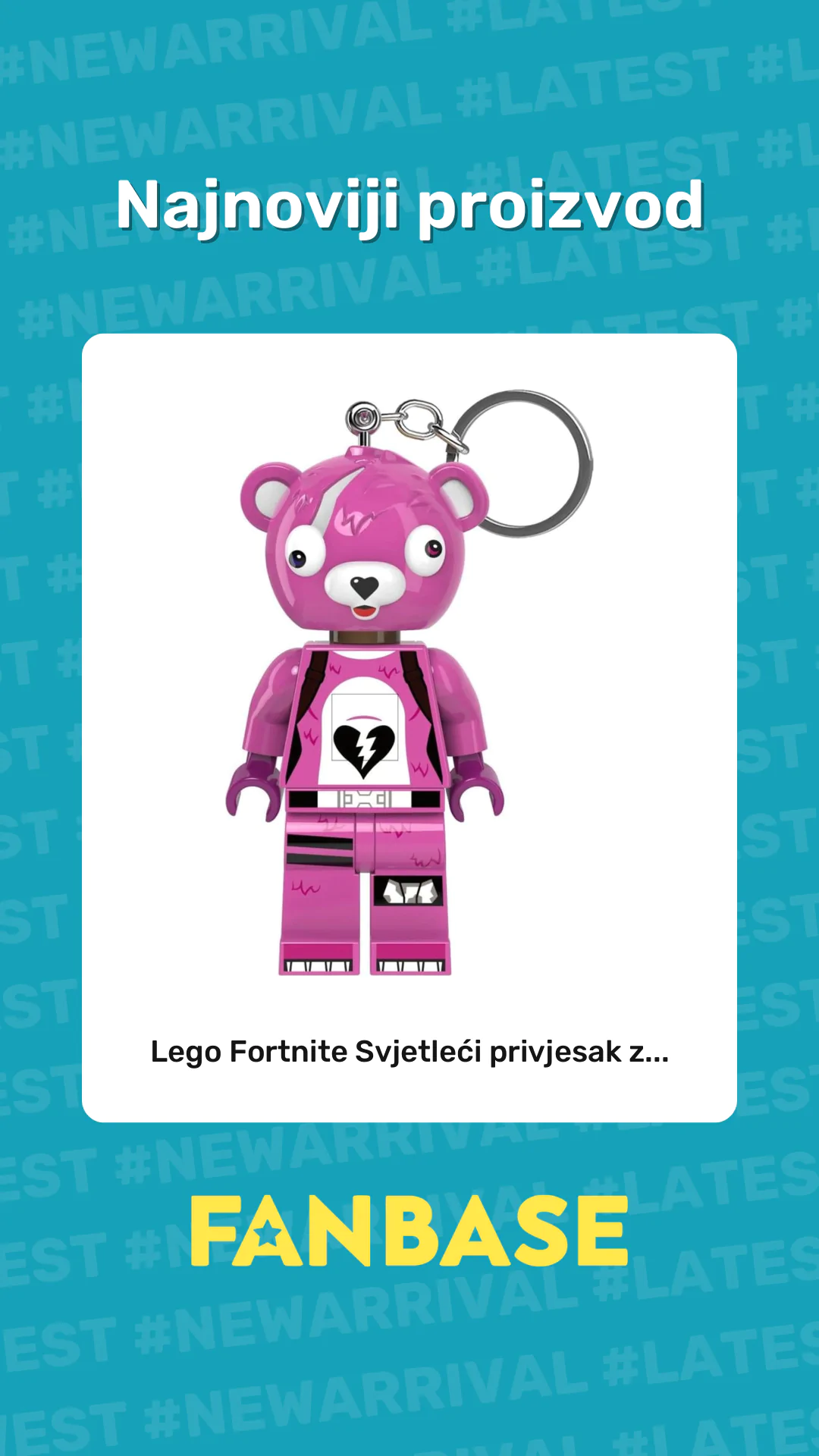 Najnoviji proizvod: Lego Fortnite Svjetleći privjesak z...