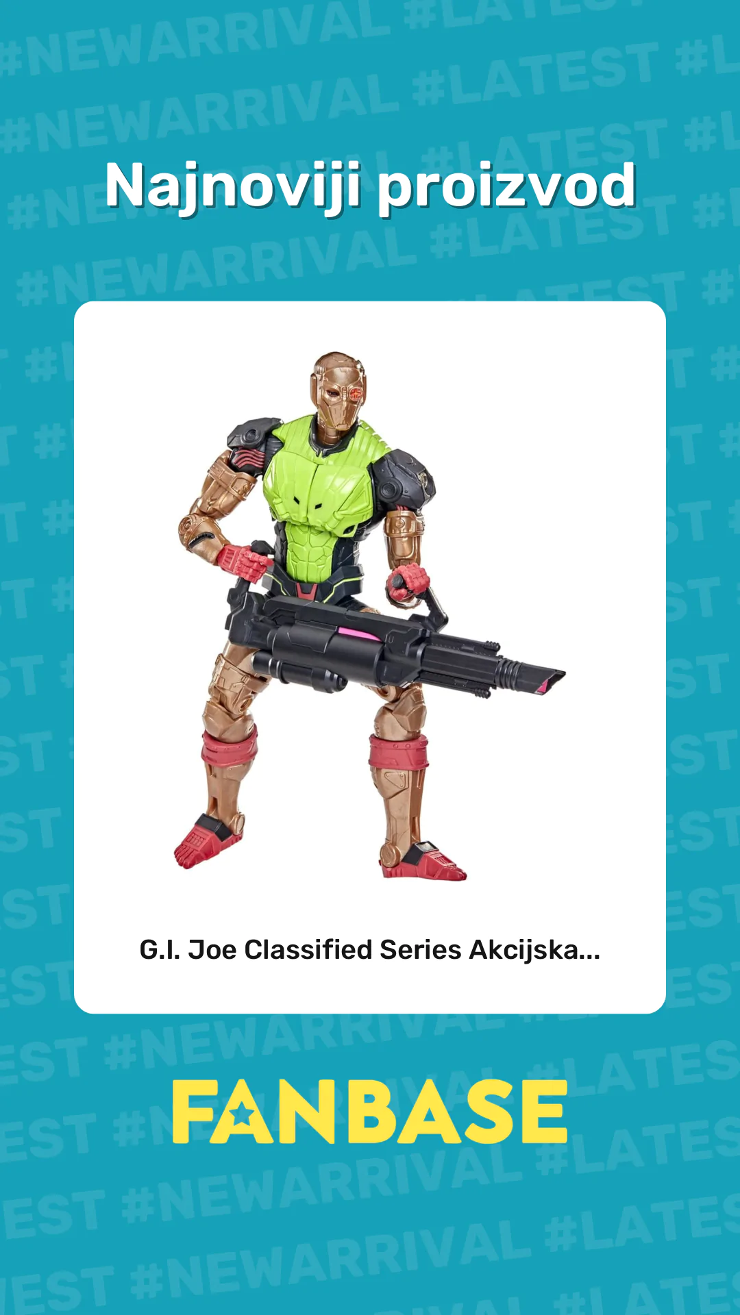 Najnoviji proizvod: G.I. Joe Classified Series Akcijska...