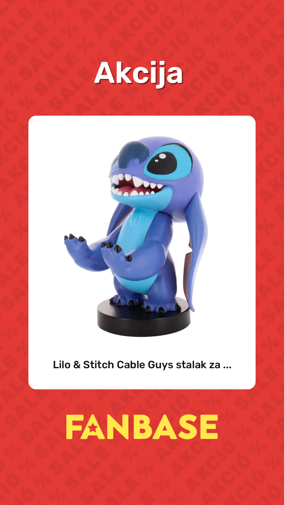 Akcija: Lilo & Stitch Cable Guys stalak za ...