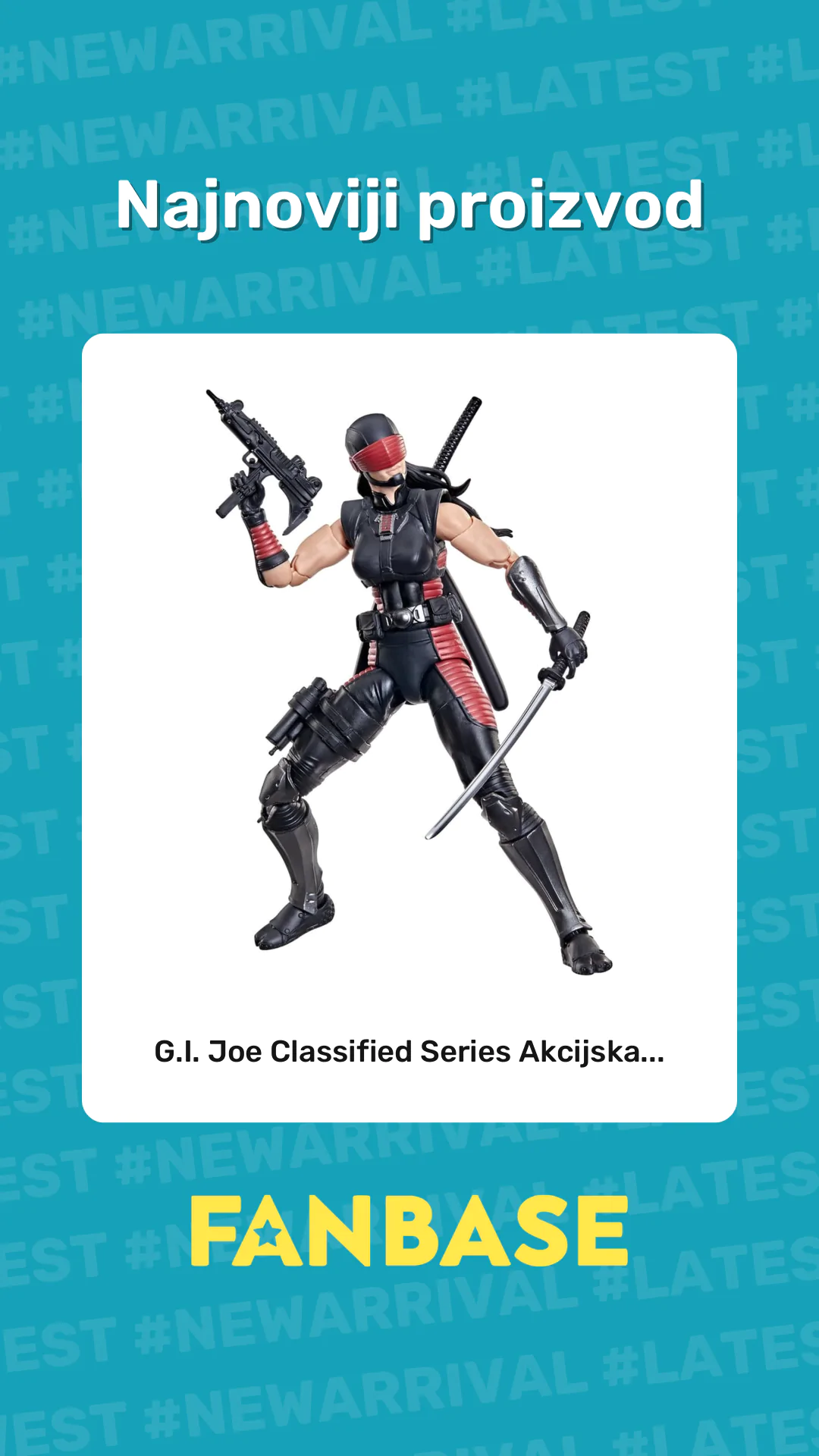 Najnoviji proizvod: G.I. Joe Classified Series Akcijska...