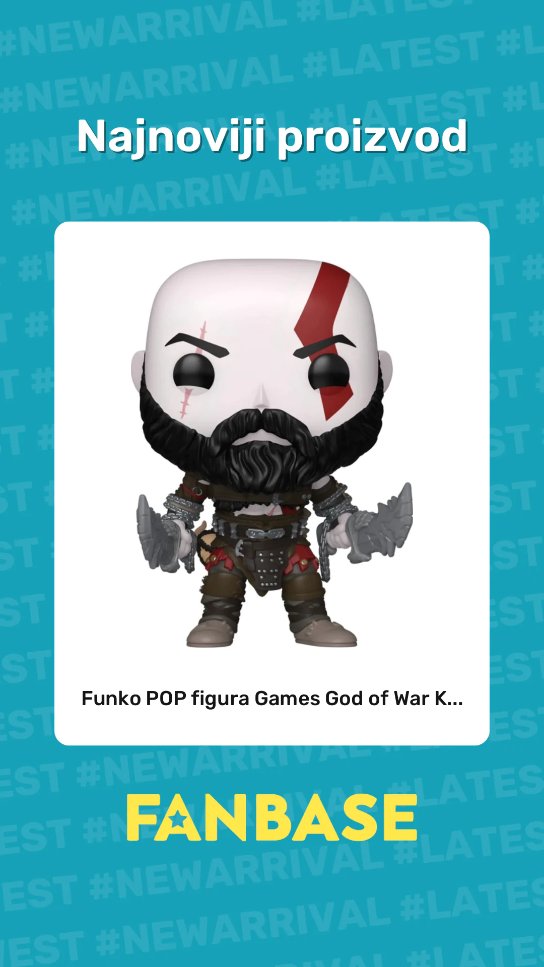 Najnoviji proizvod: Funko POP figura Games God of War K...