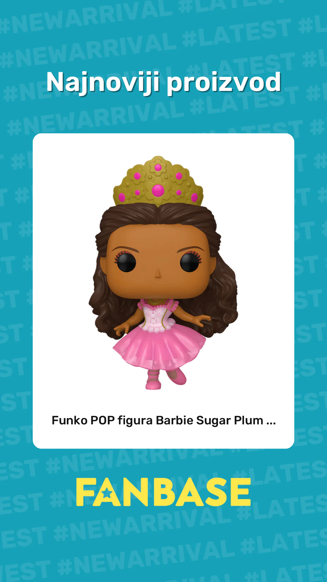 Najnoviji proizvod: Funko POP figura Barbie Sugar Plum ...