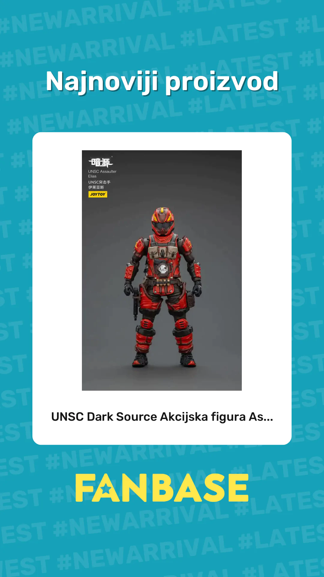 Najnoviji proizvod: UNSC Dark Source Akcijska figura As...