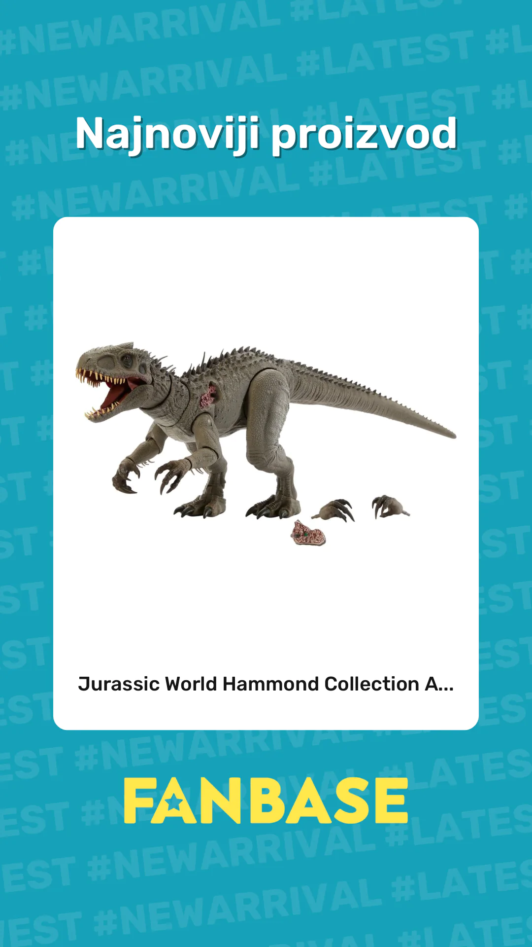 Najnoviji proizvod: Jurassic World Hammond Collection A...