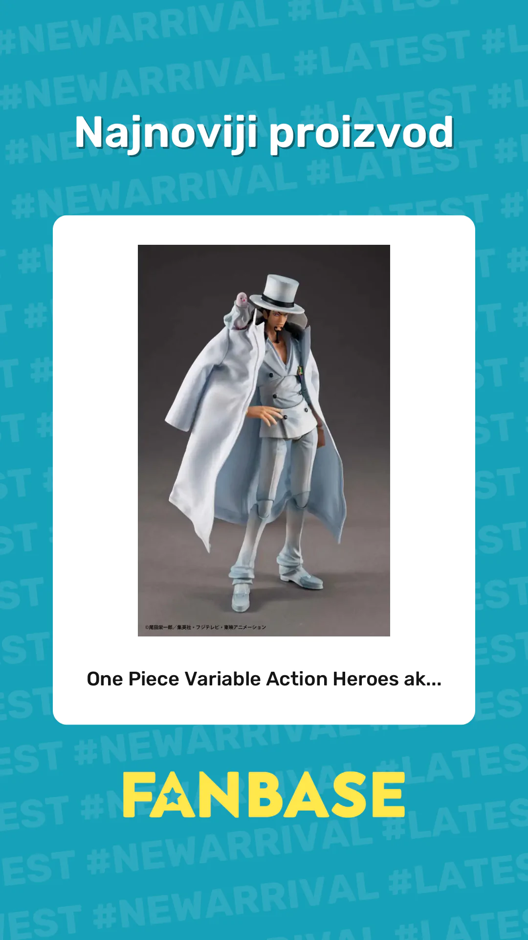 Najnoviji proizvod: One Piece Variable Action Heroes ak...