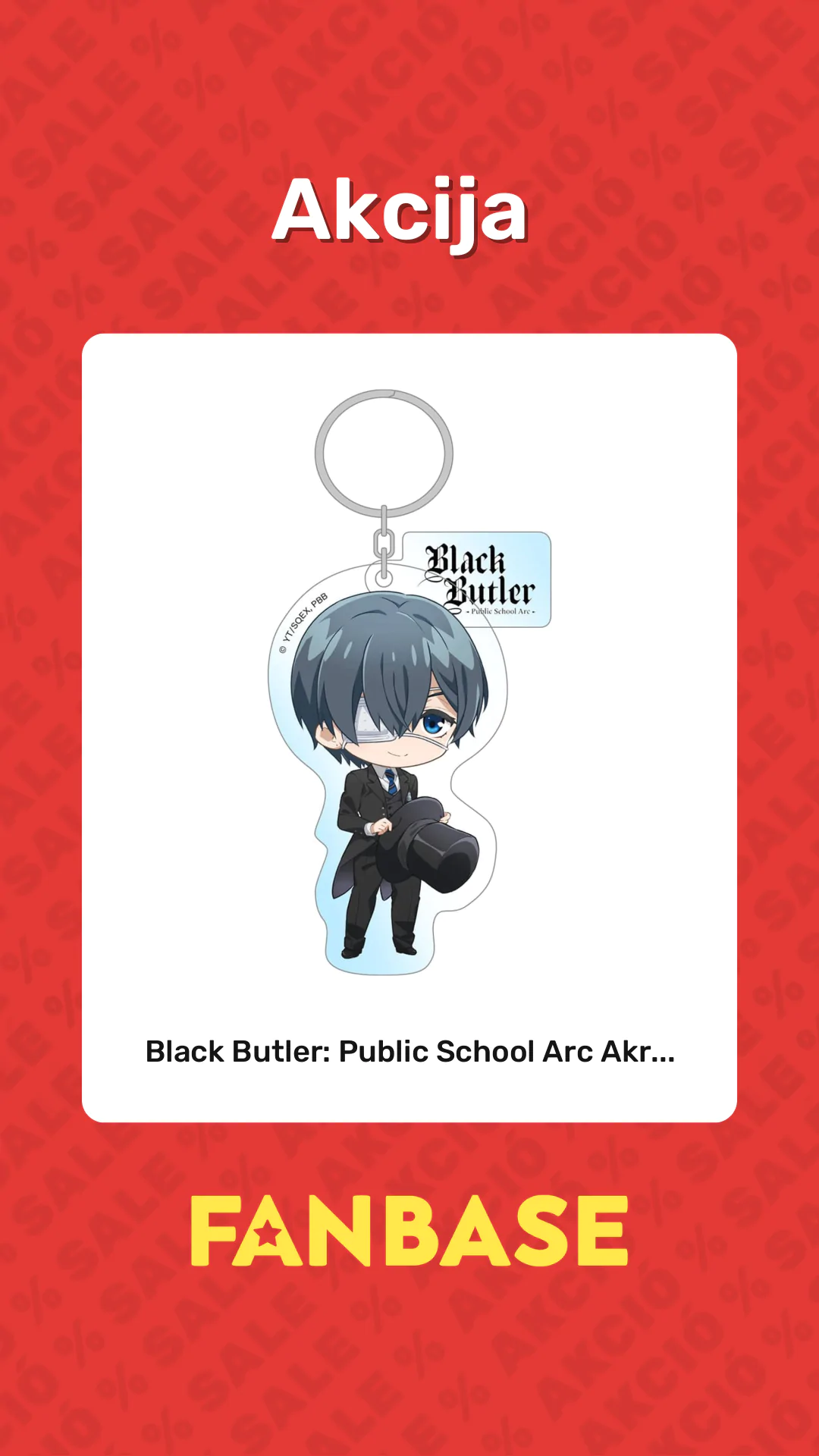 Akcija: Black Butler: Public School Arc Akr...