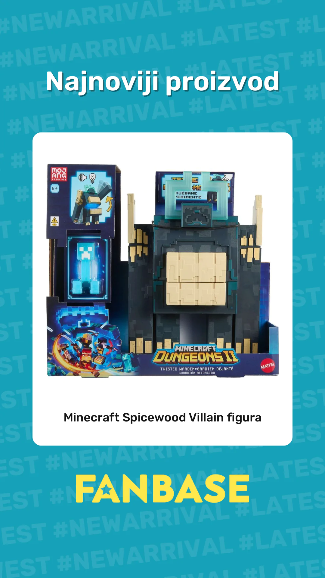 Najnoviji proizvod: Minecraft Spicewood Villain figura
