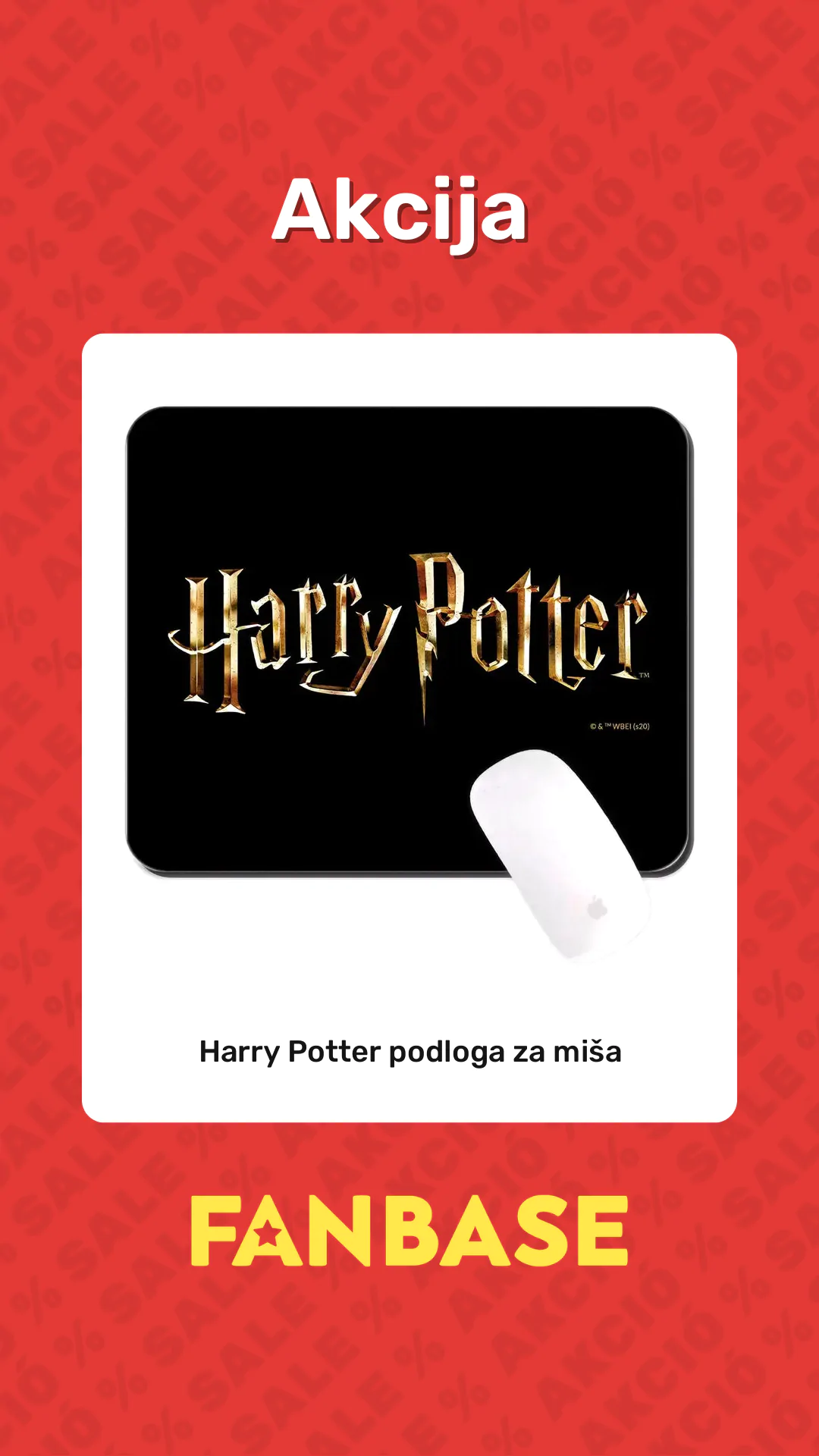 Akcija: Harry Potter podloga za miša